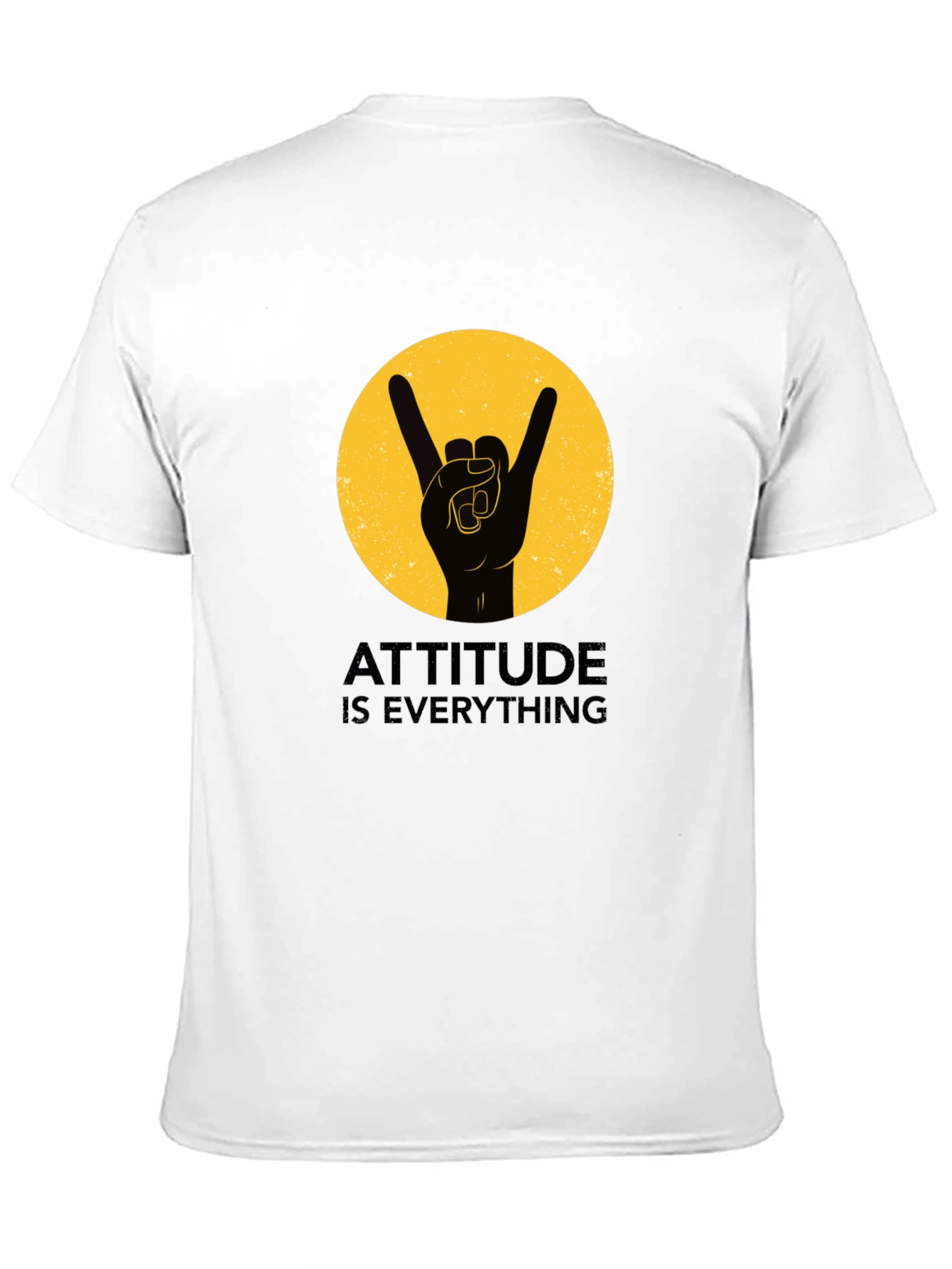 Black Attitude is Everything Graphic Tee view 11
