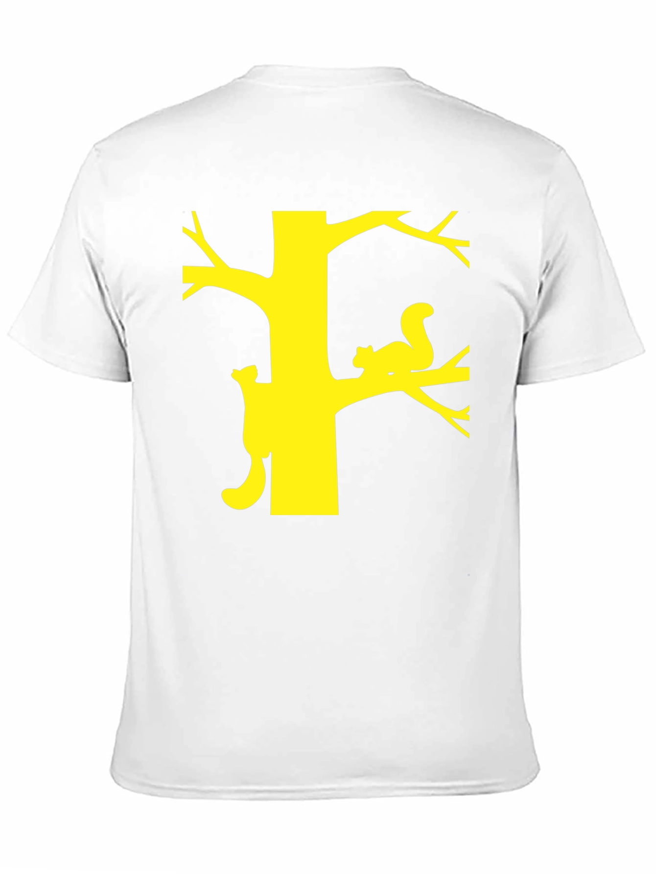 Black Squirrel Tree Black T-Shirt view 11