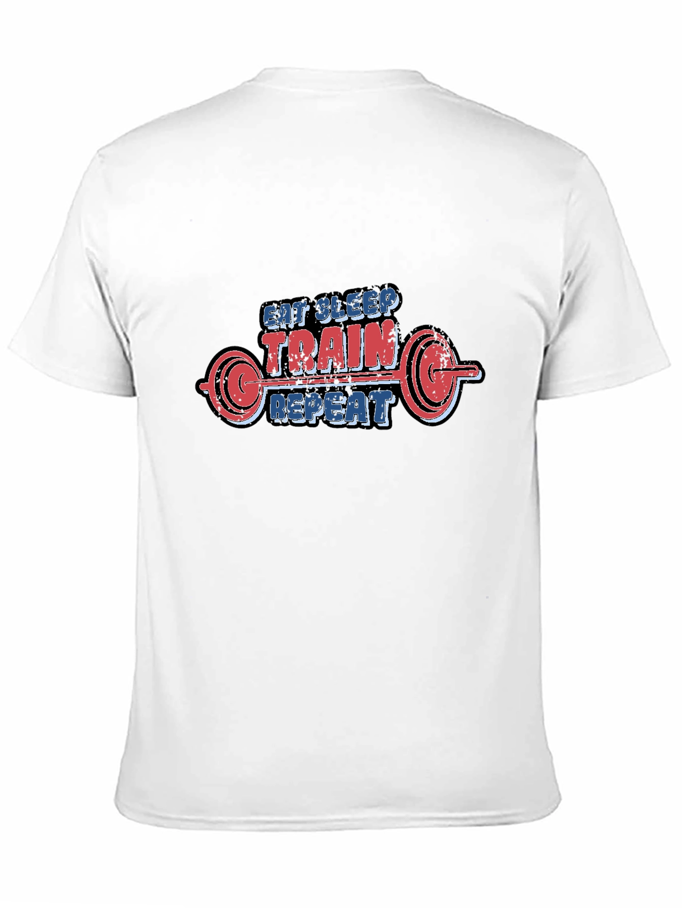Eat Sleep Train Repeat Graphic T-Shirt - 11