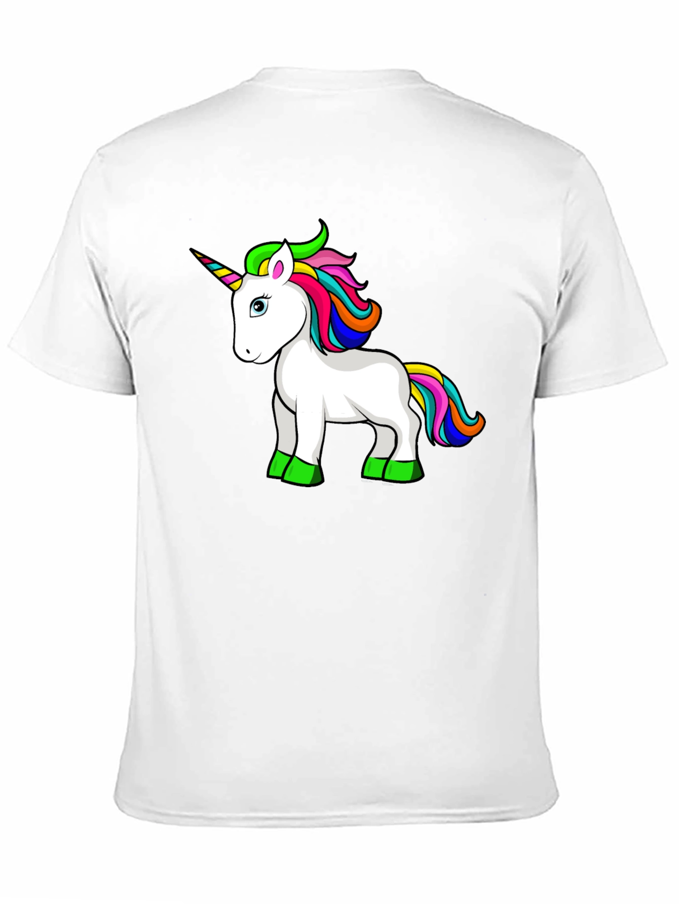 Black Unicorn Graphic Tee - Fun & Stylish Black T-Shirt view 11