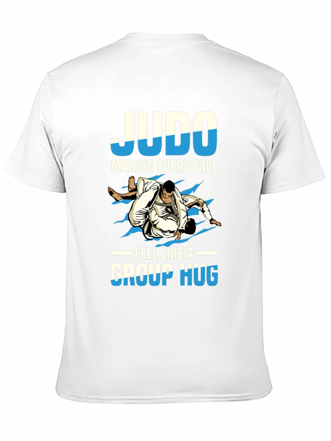 Black Judo Group Hug T-Shirt view 11