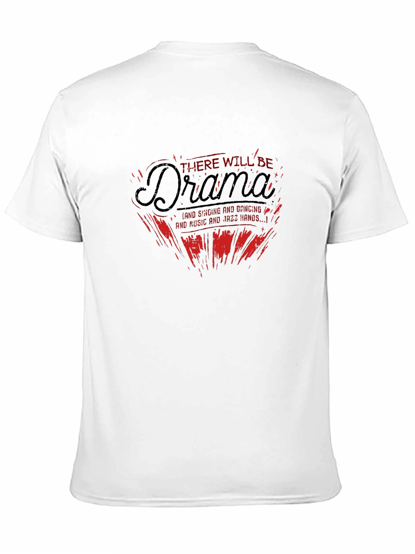 Black Drama T-Shirt: There Will Be Drama Graphic Tee view 11