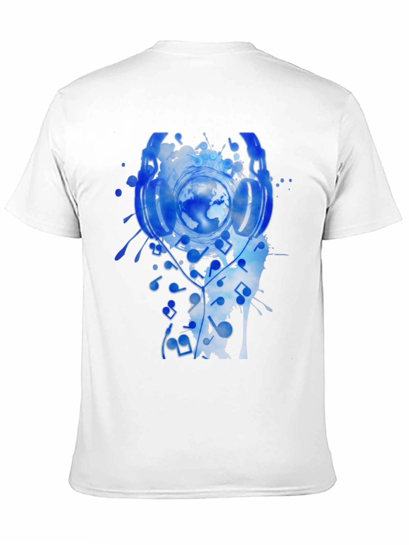 Black Music Lover's World T-Shirt view 11