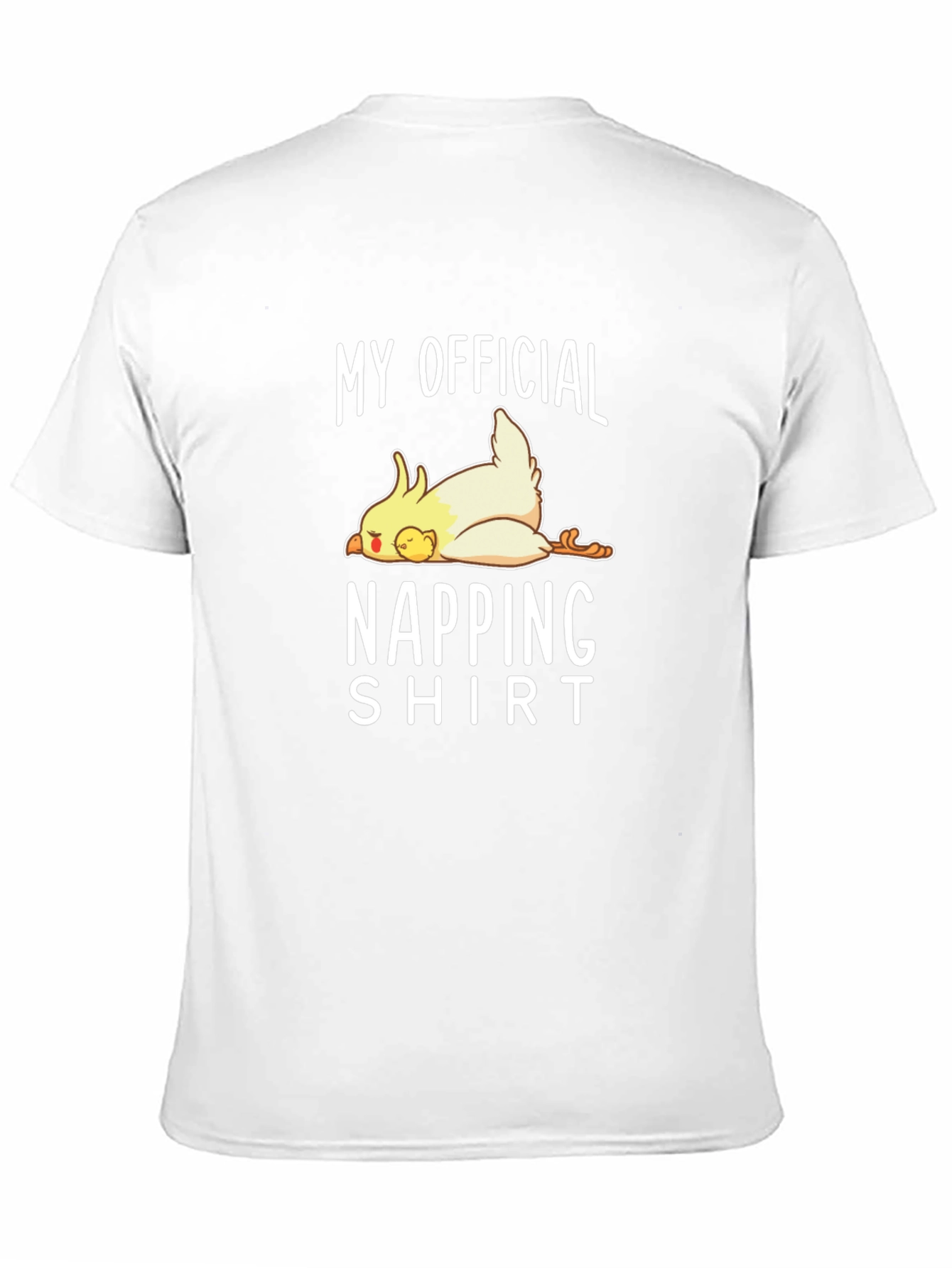 Black My Official Napping Shirt - Funny Cockatiel Tee view 11