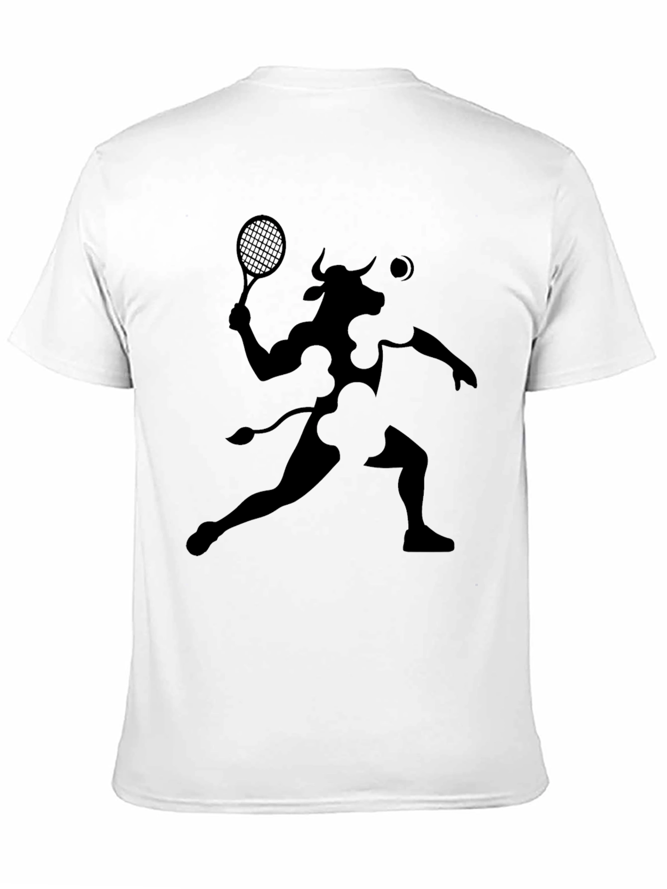 Black Tennis Bull Black T-Shirt view 11