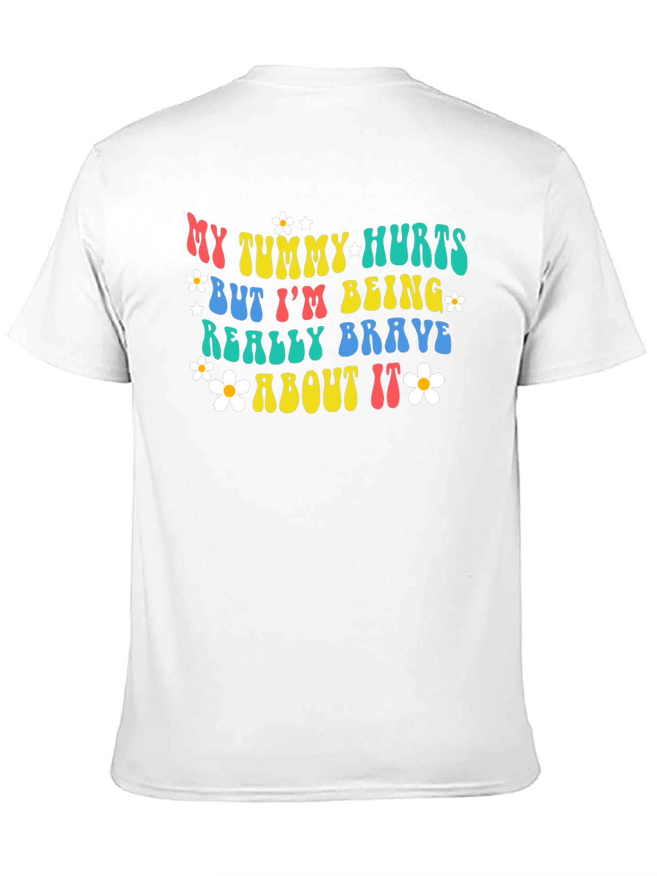 Black My Tummy Hurts Funny Graphic Tee view 11