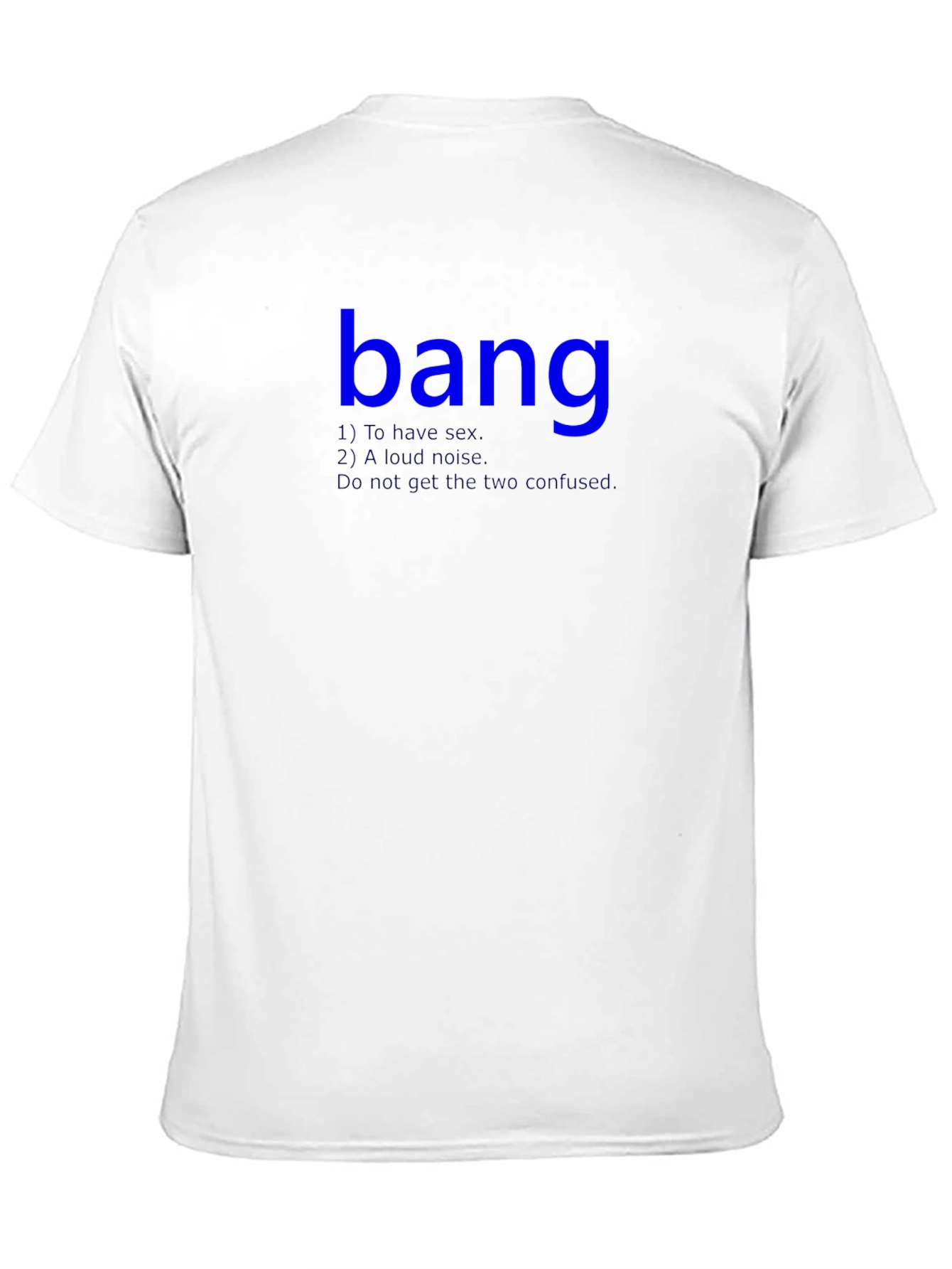 Black Bang Definition T-Shirt - Funny Adult Humor Tee view 11