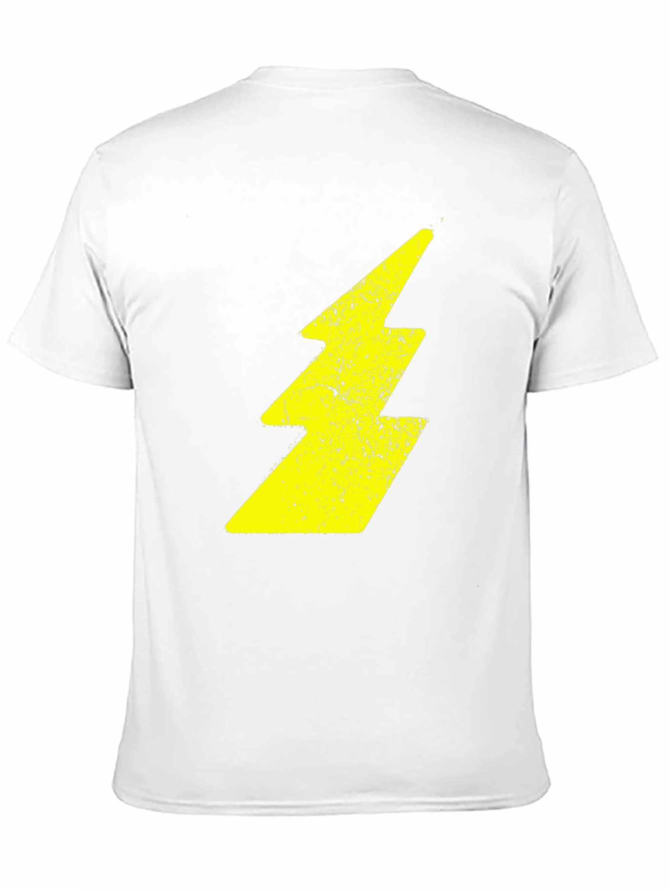 Black Lightning Bolt Graphic Black T-Shirt view 11