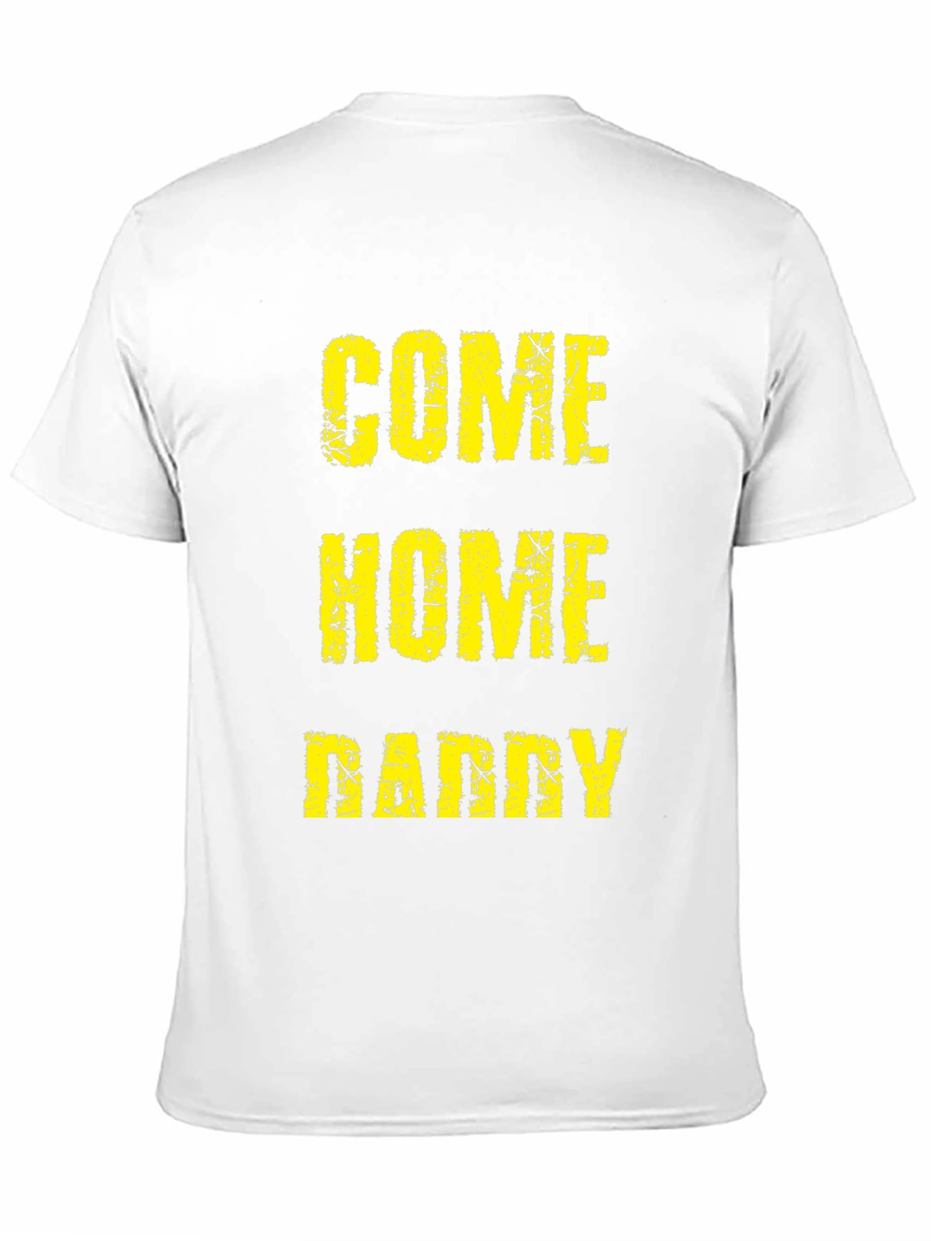 Black Come Home Daddy Tee - Black Graphic T-Shirt view 11