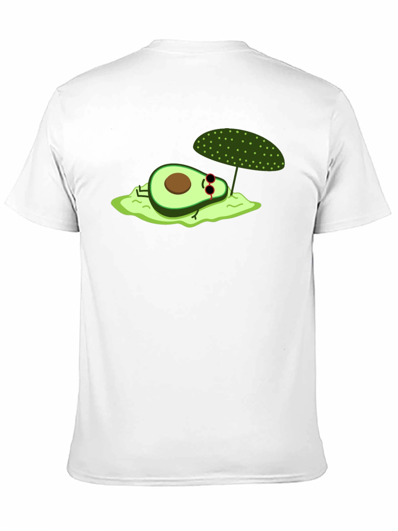 Relaxing Avocado T-Shirt - Chill Summer Vibes - 11