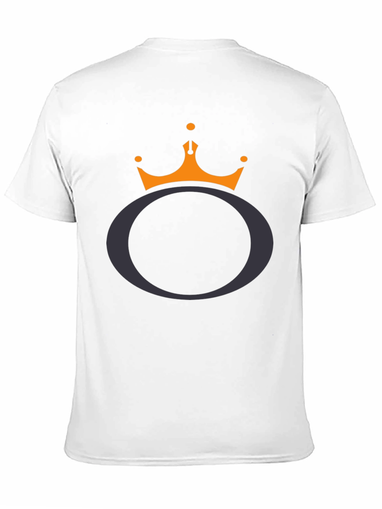 Black King Crown Letter O Black Tee view 11
