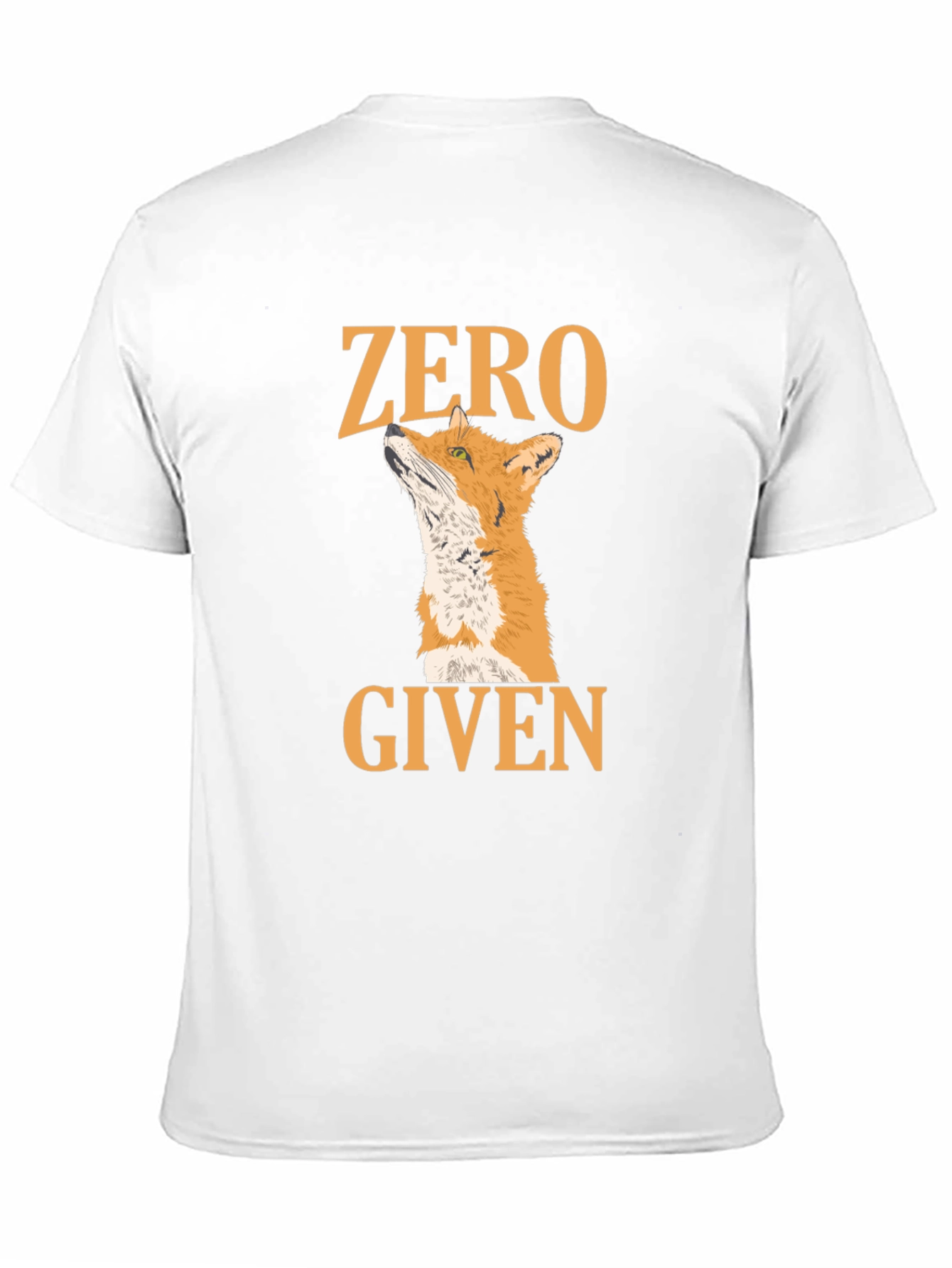 Black Zero Fox Given Black T-Shirt view 11