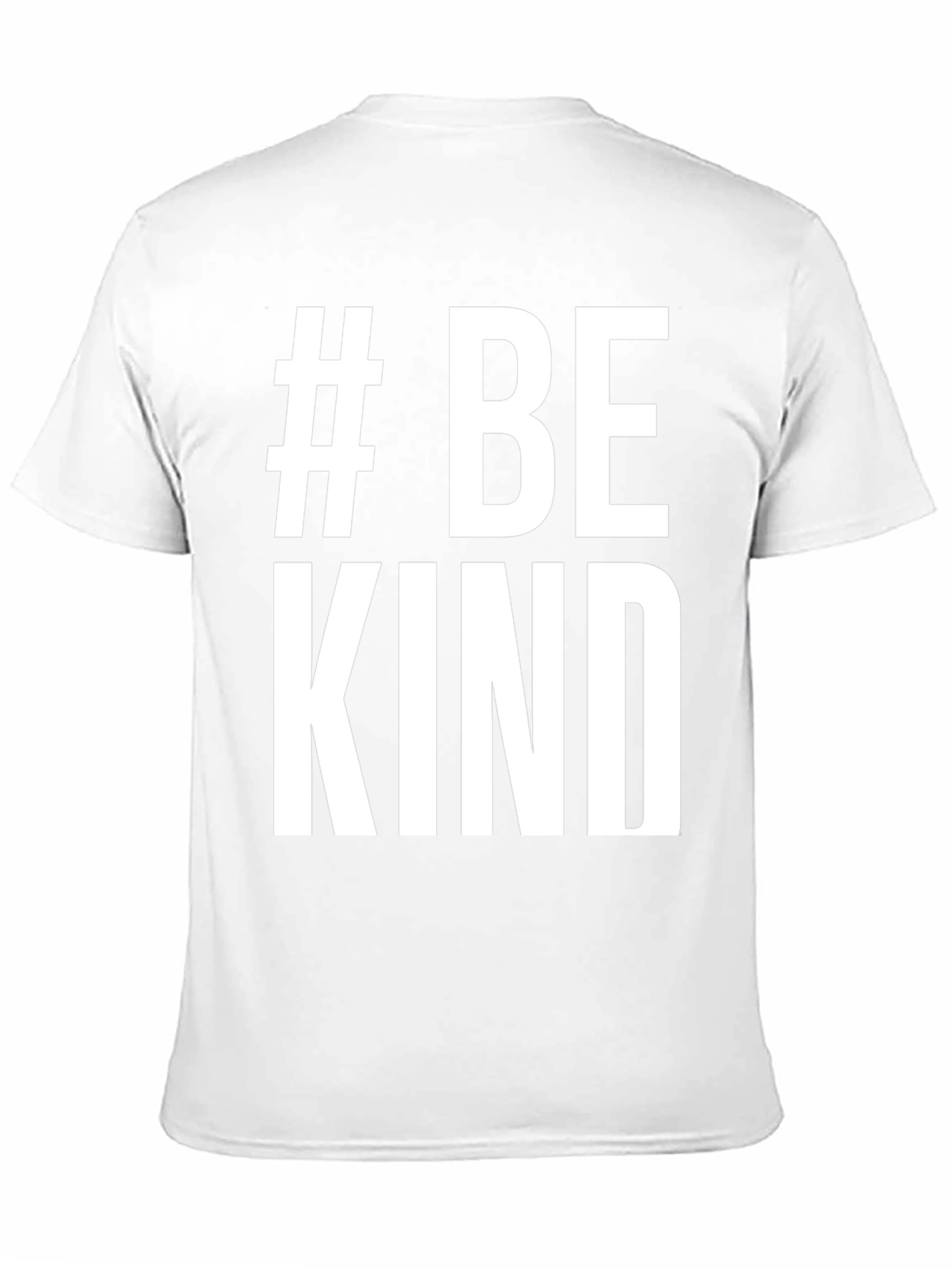 Black # Be Kind T-Shirt - Positive Message Tee view 11