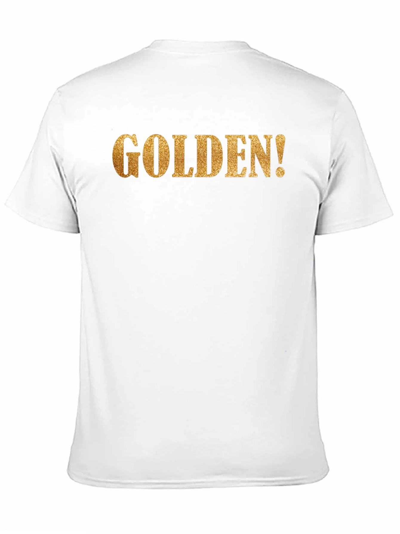 Black Golden Statement T-Shirt view 11