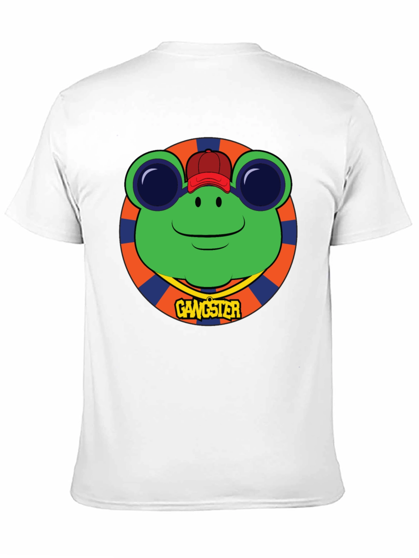 Black Gangster Frog Graphic Tee - Black view 11