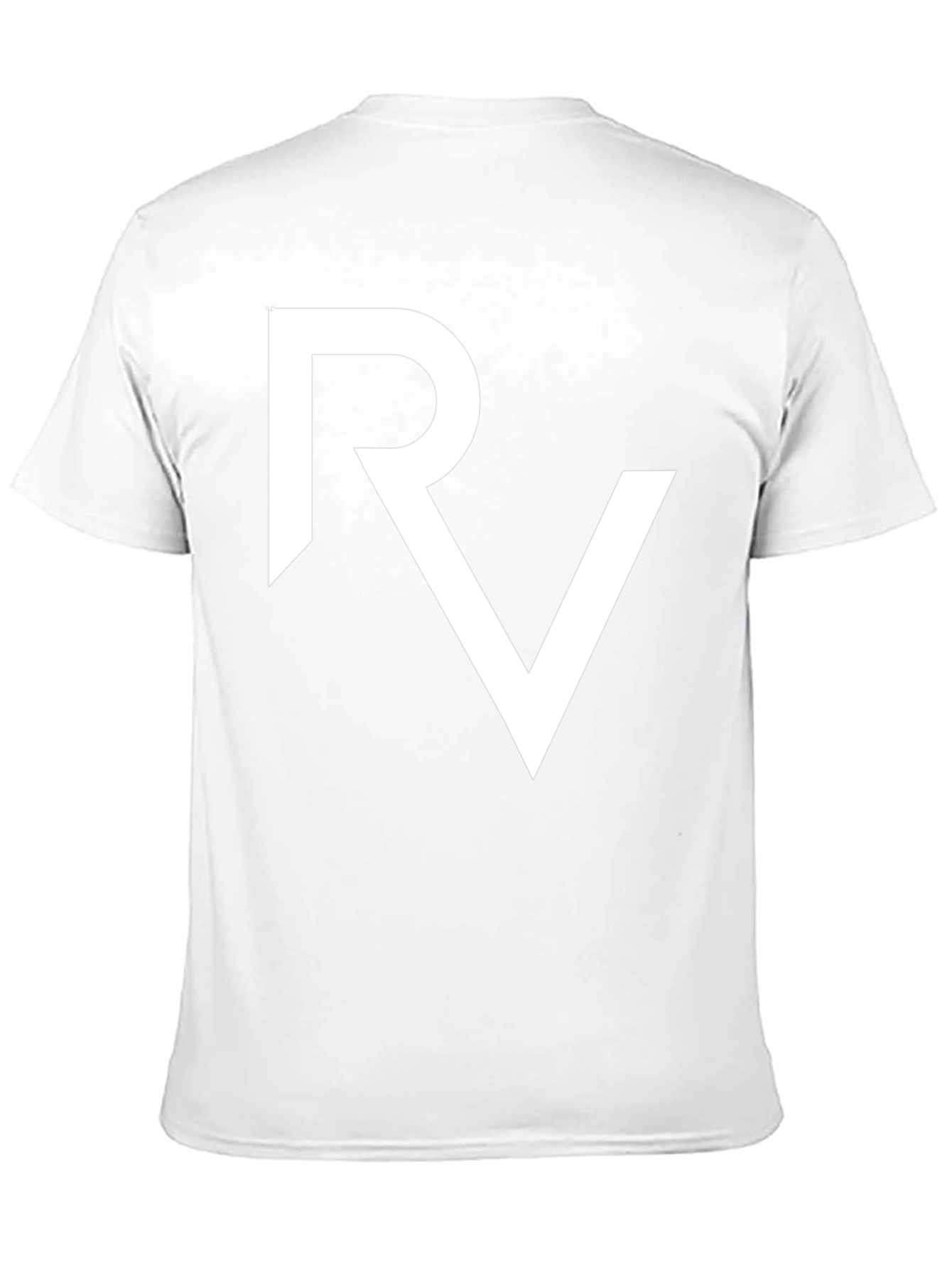 Black RV Logo Black T-Shirt view 11