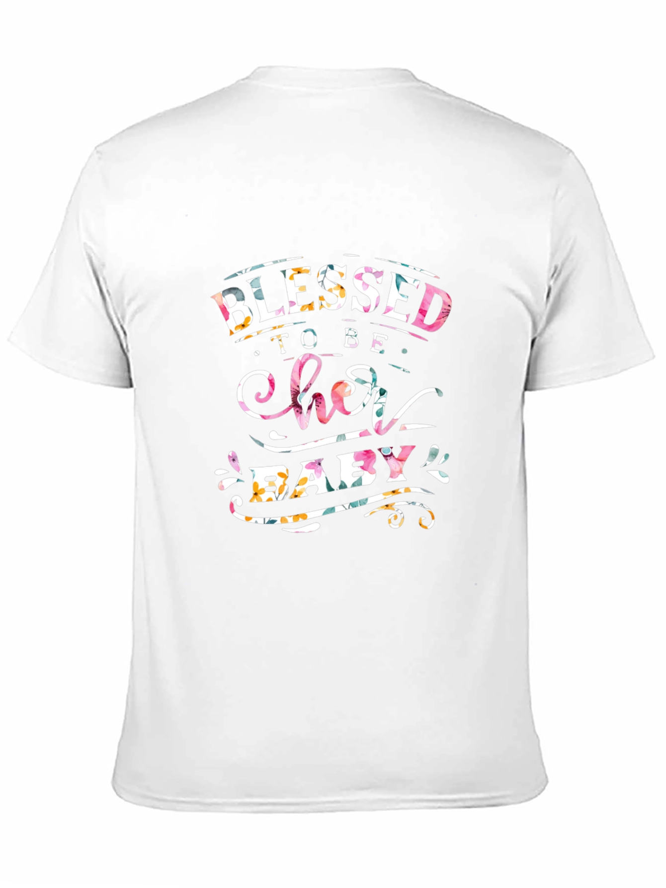 Black Blessed to Be Her Baby Graphic Tee view 11