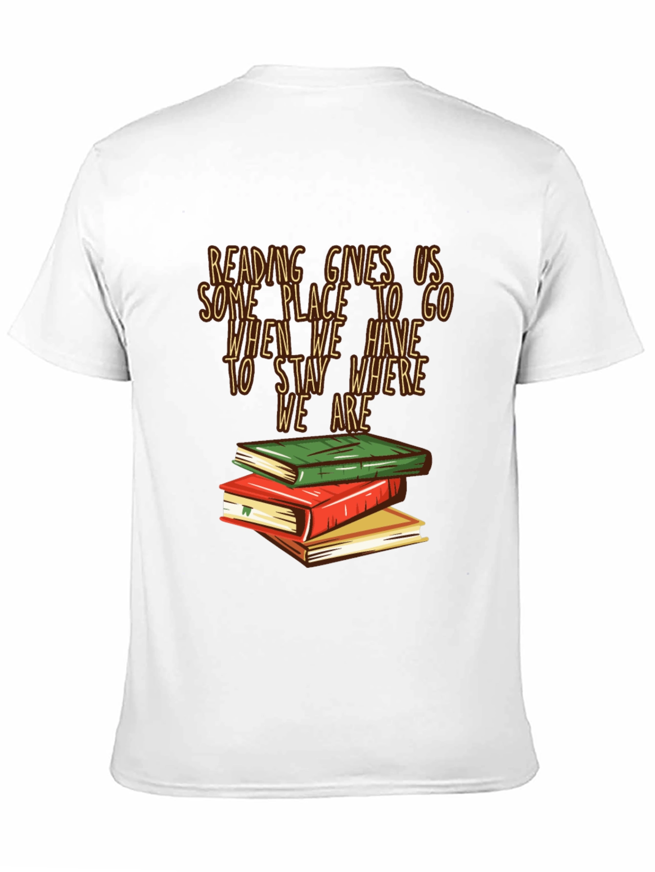 Black Reading Gives Us T-Shirt - Book Lover Tee view 11