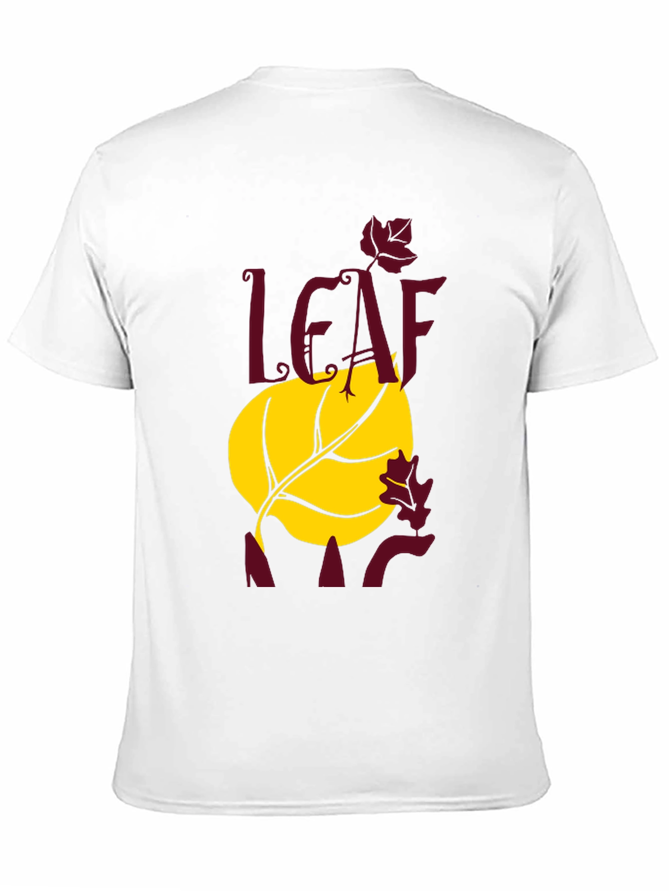 Black Leaf It All Behind Graphic Tee view 11