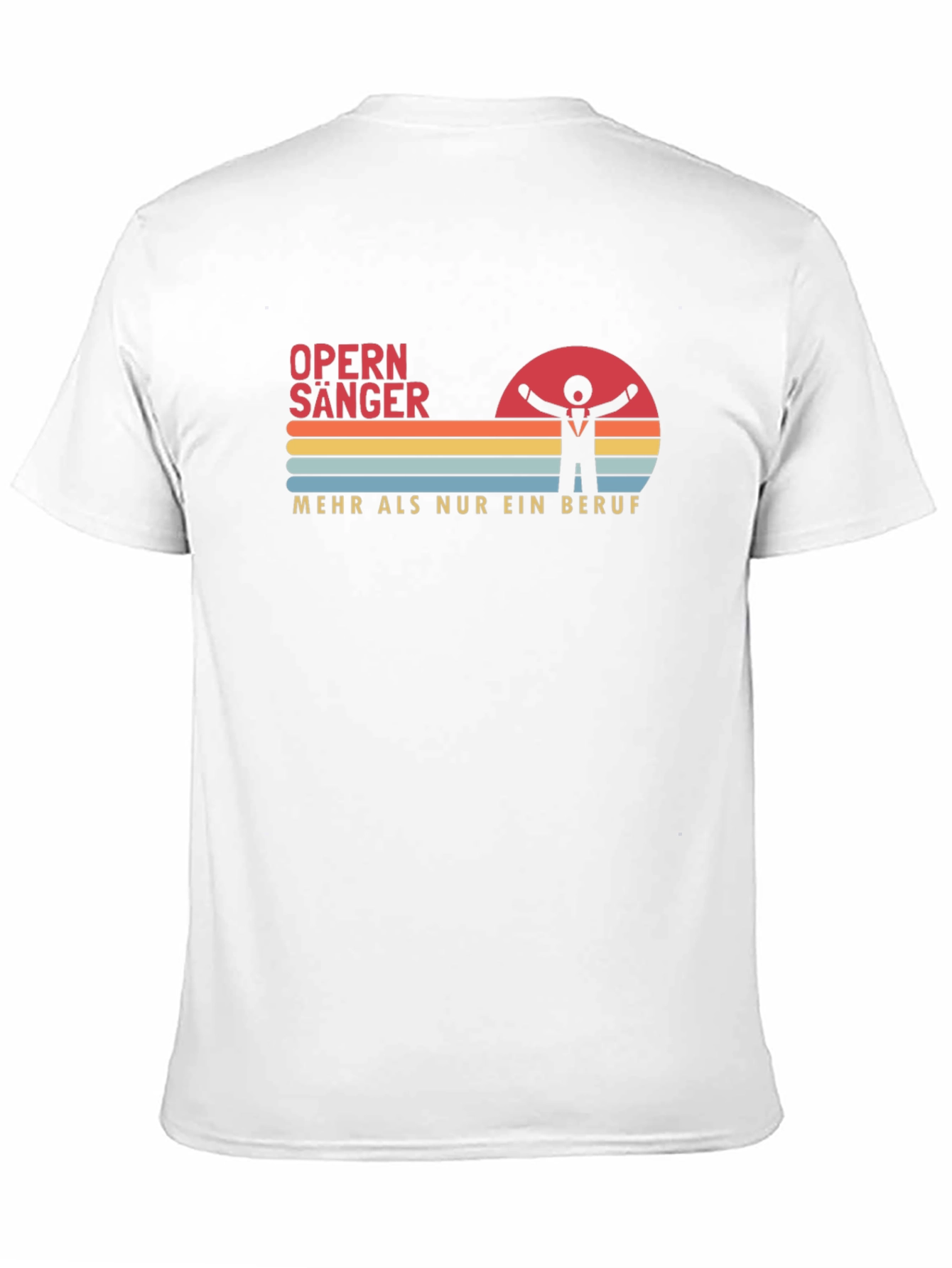 Black Opera Singer Retro T-Shirt - More Than Just a Job! view 11