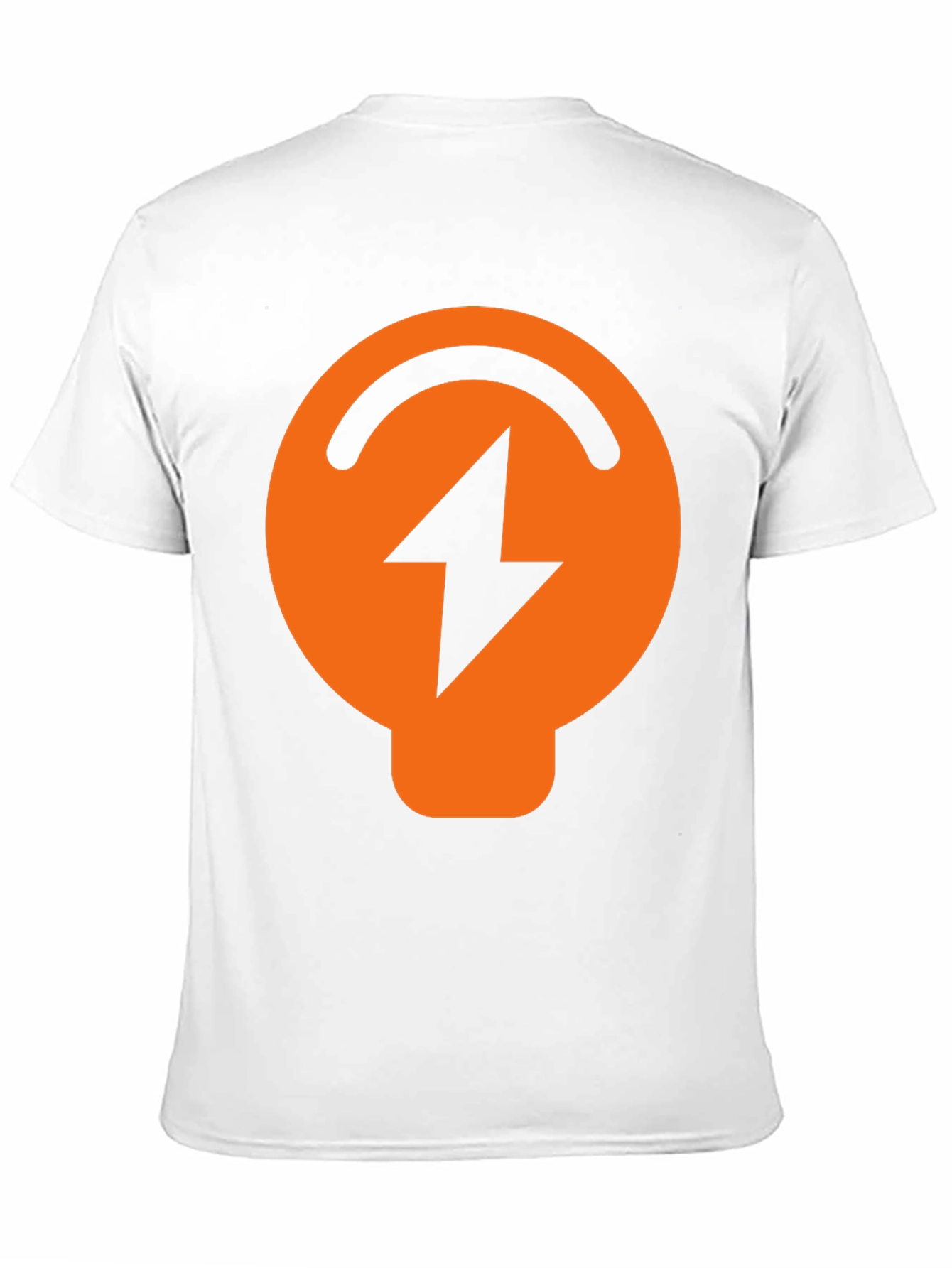 Black Electric Symbol Graphic Black T-Shirt view 11