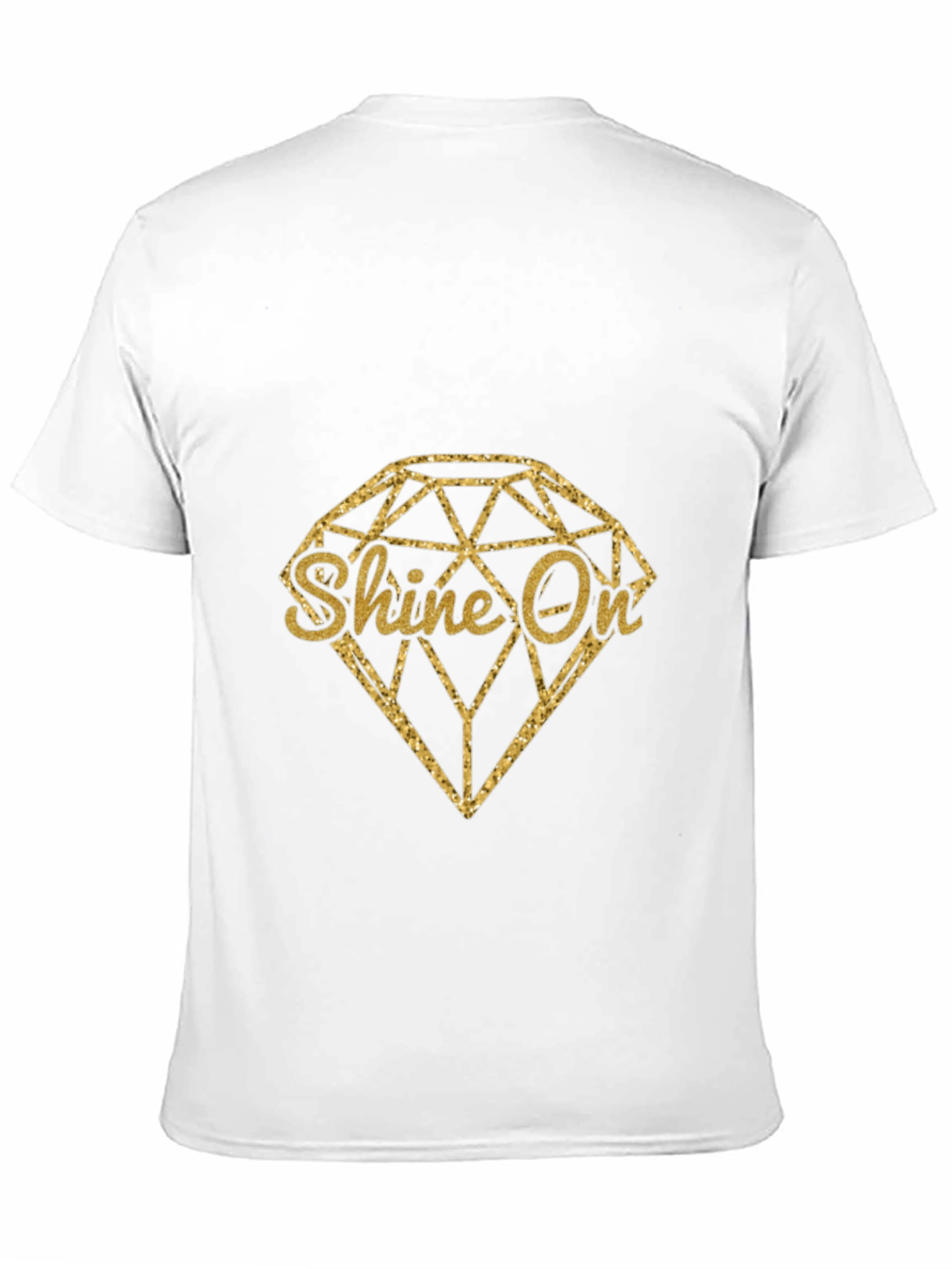 Black Shine On Graphic Tee - Mens Black T-Shirt view 11