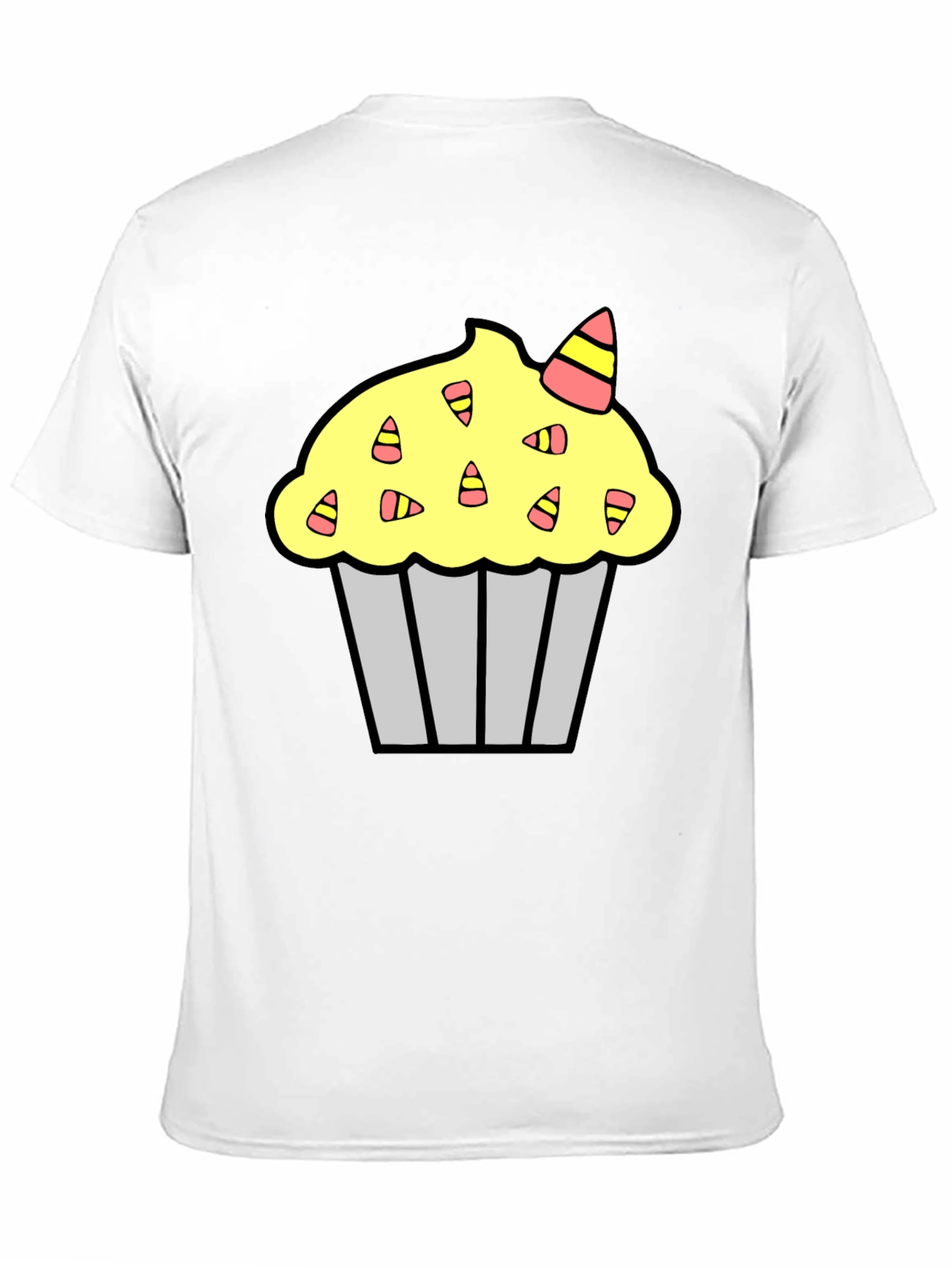 Black Cupcake Graphic T-Shirt view 11