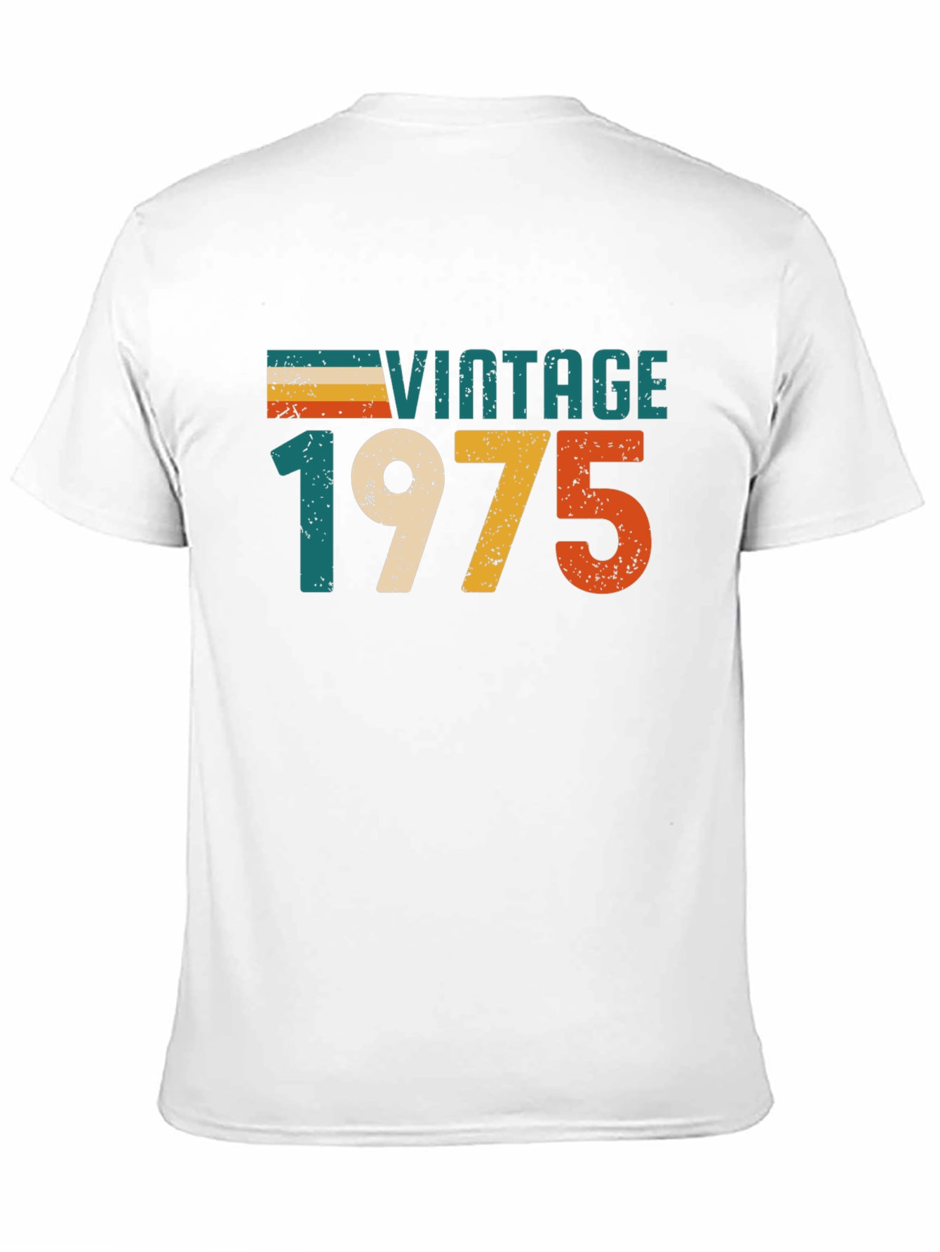 Black Vintage 1975 Retro T-Shirt view 11