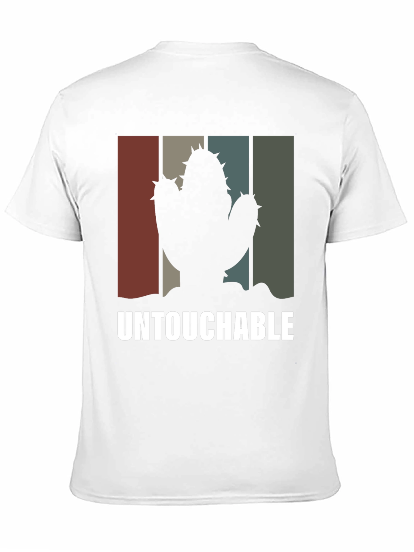Black Untouchable Cactus Graphic T-Shirt view 11