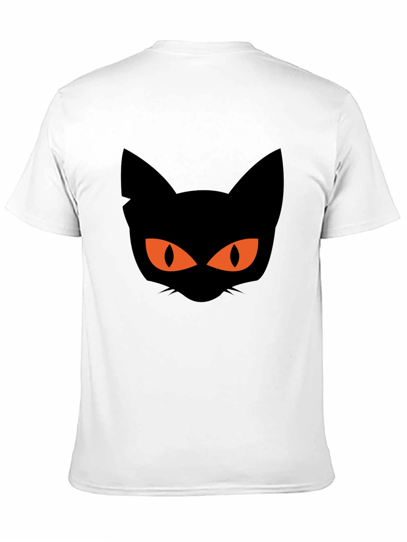 Black Black Cat Graphic Tee Halloween Shirt view 11