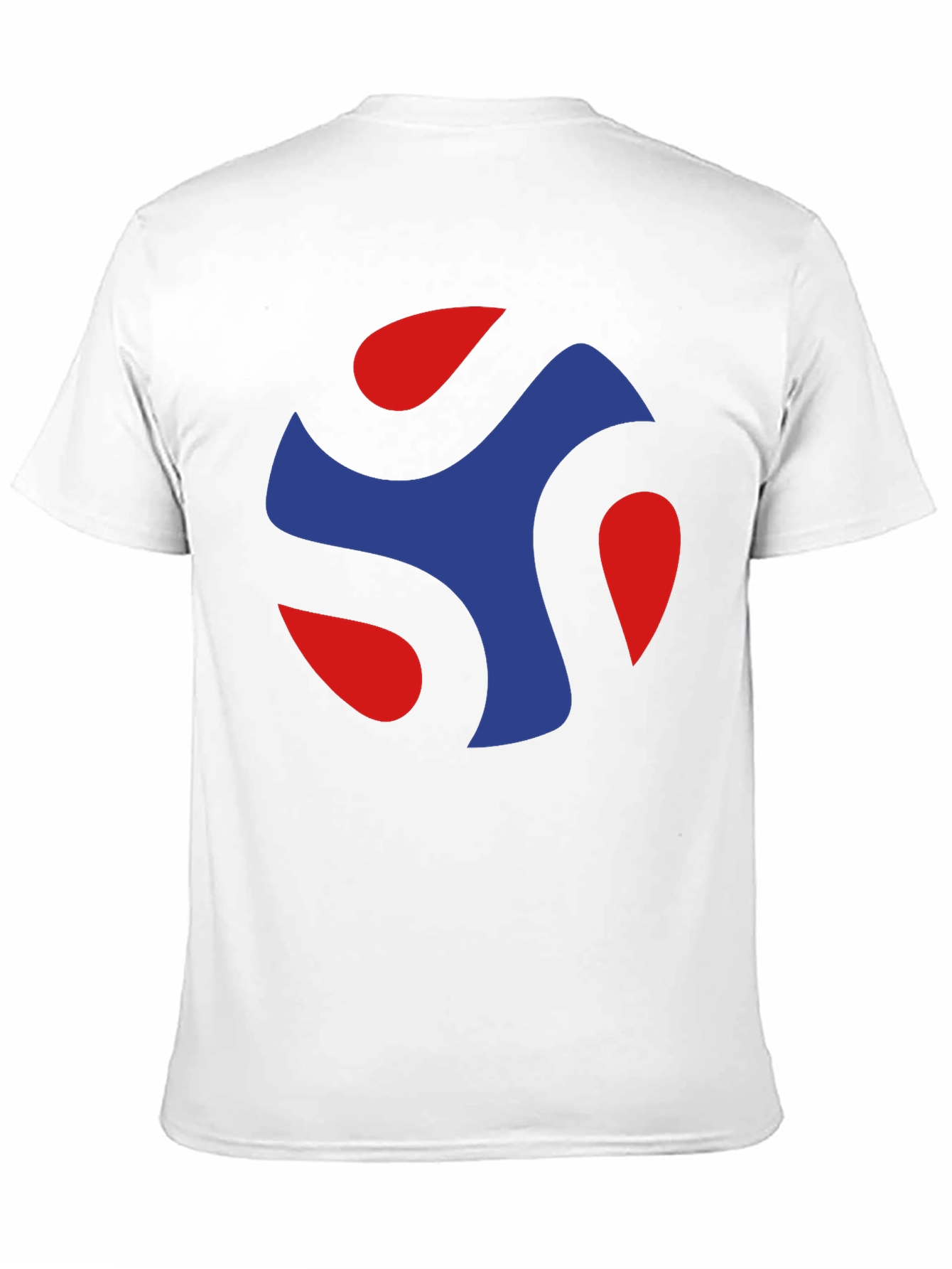 Black Abstract Swirl Graphic Black T-Shirt view 11