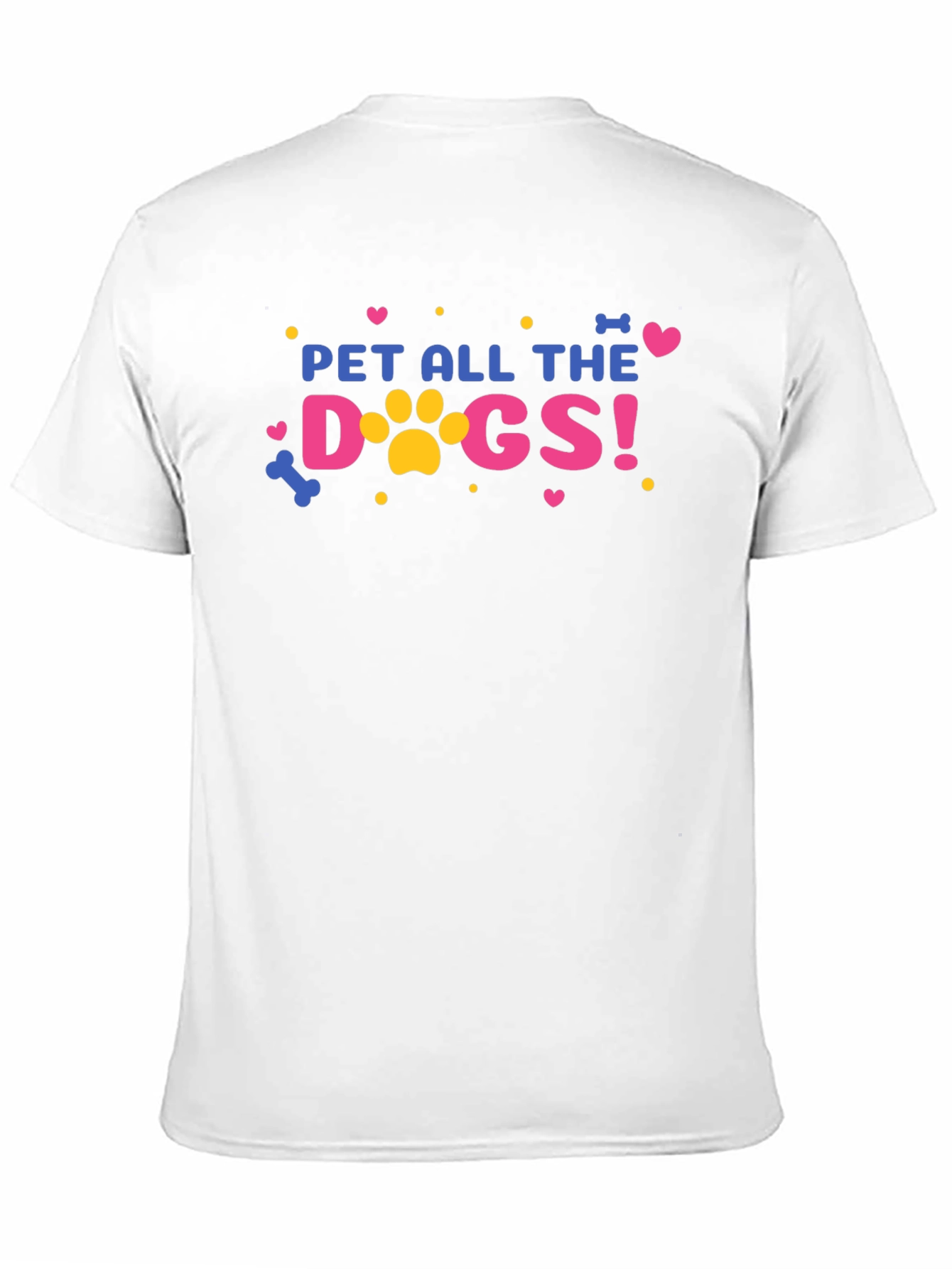 Black Pet All the Dogs! Graphic T-Shirt view 11