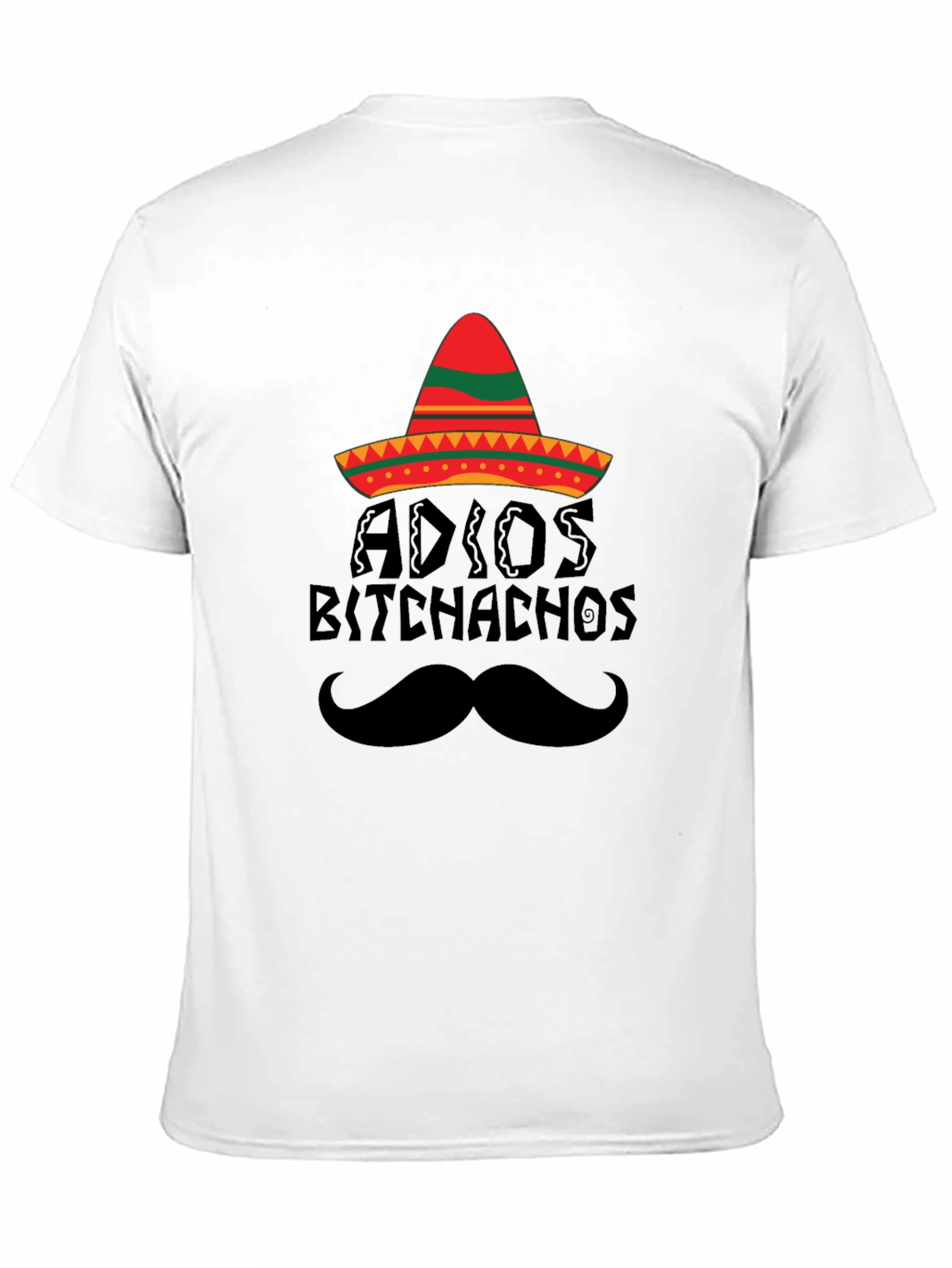 Black Adios Bitchachos Graphic Tee view 11