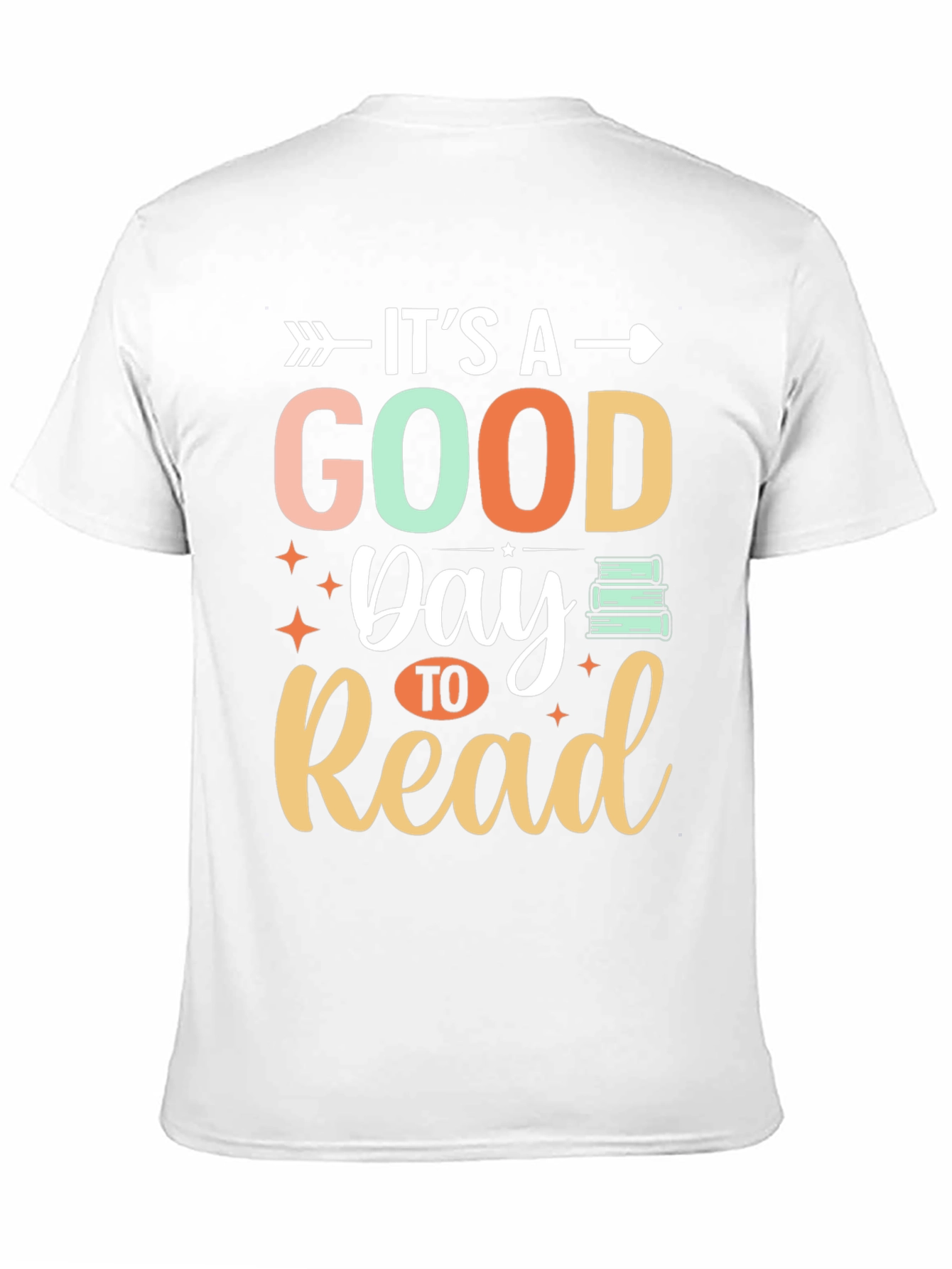 Black It's a Good Day to Read Graphic Tee view 11