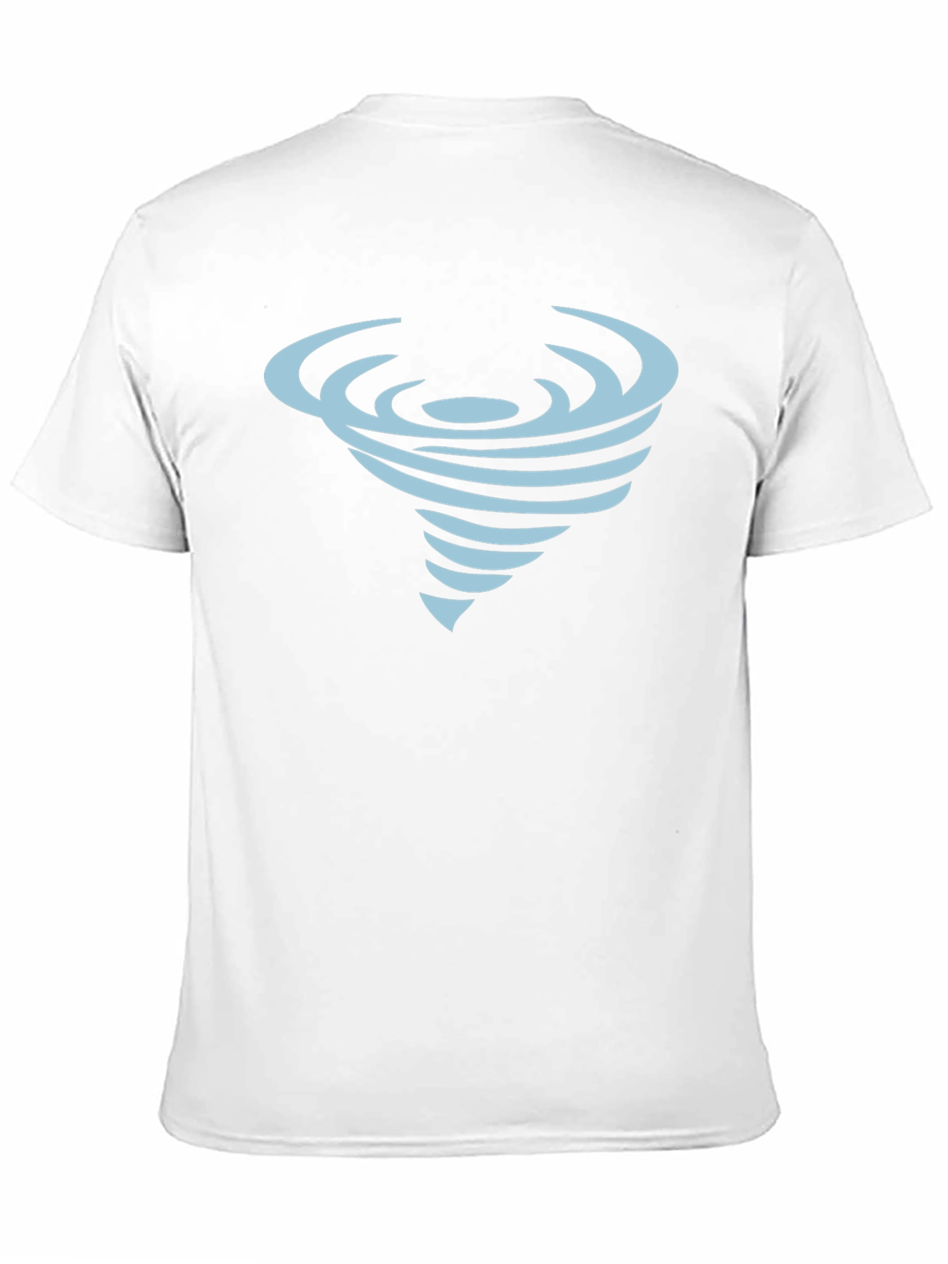 Black Tornado Graphic Black Tee - Unique Design view 11