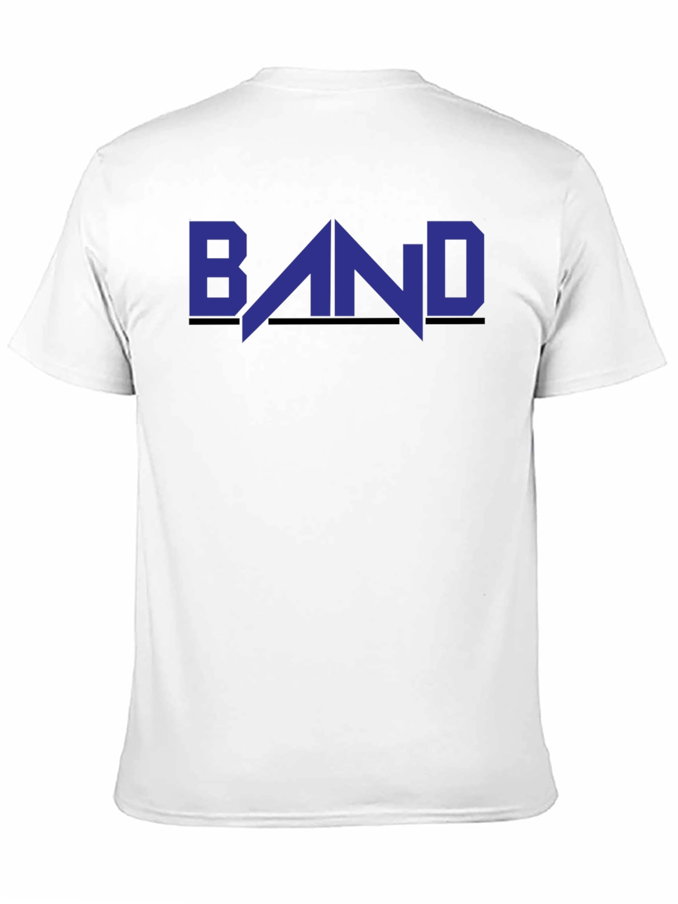 Black Band Logo T-Shirt - Classic Graphic Tee view 11