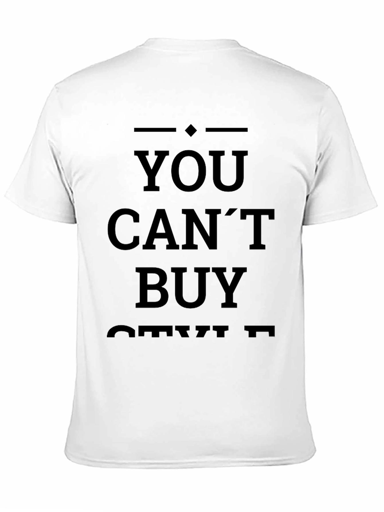 Black You Can't Buy Style Black Graphic Tee view 11
