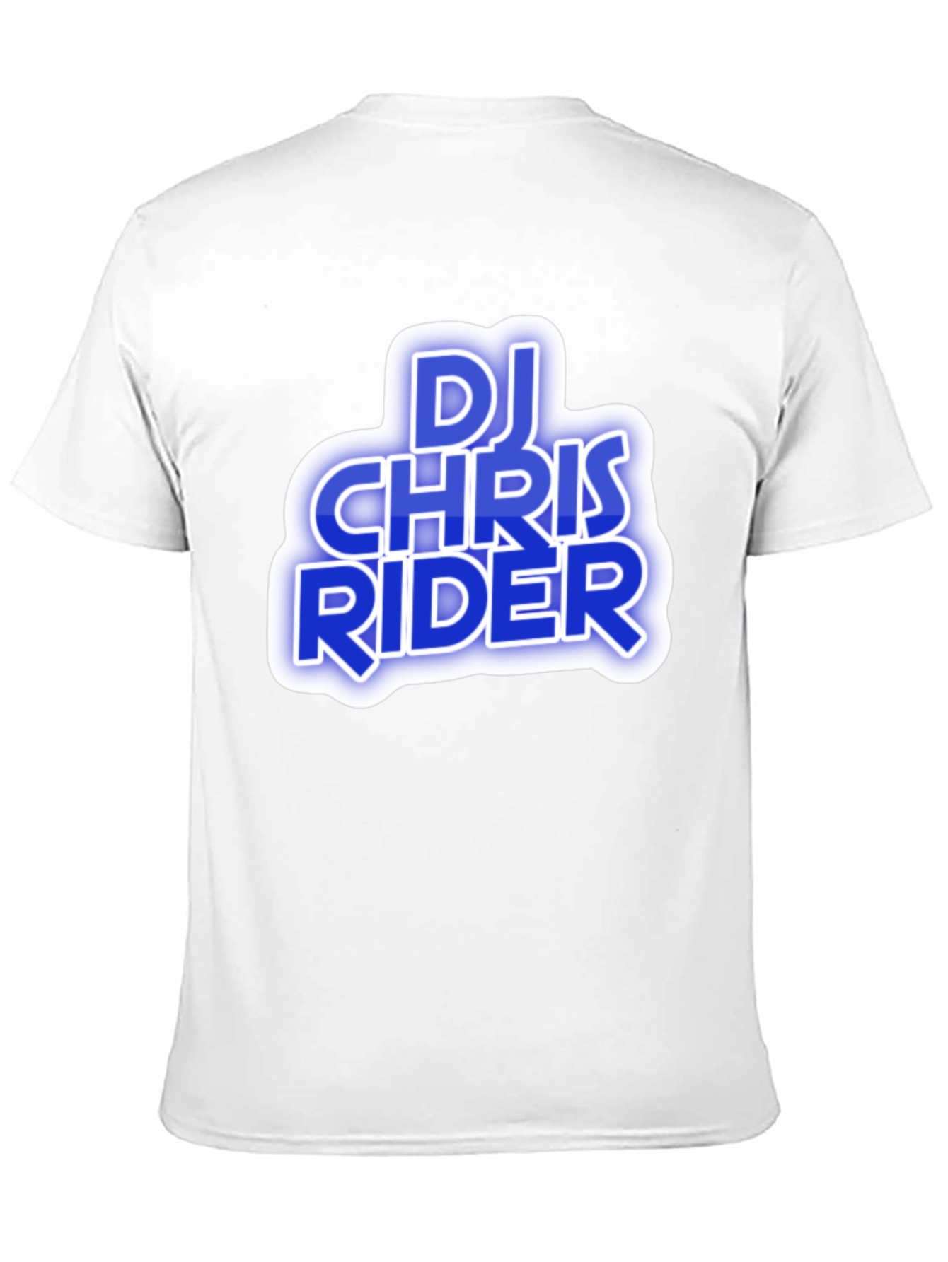 Black DJ Chris Rider T-Shirt - Cool Graphic Tee view 11