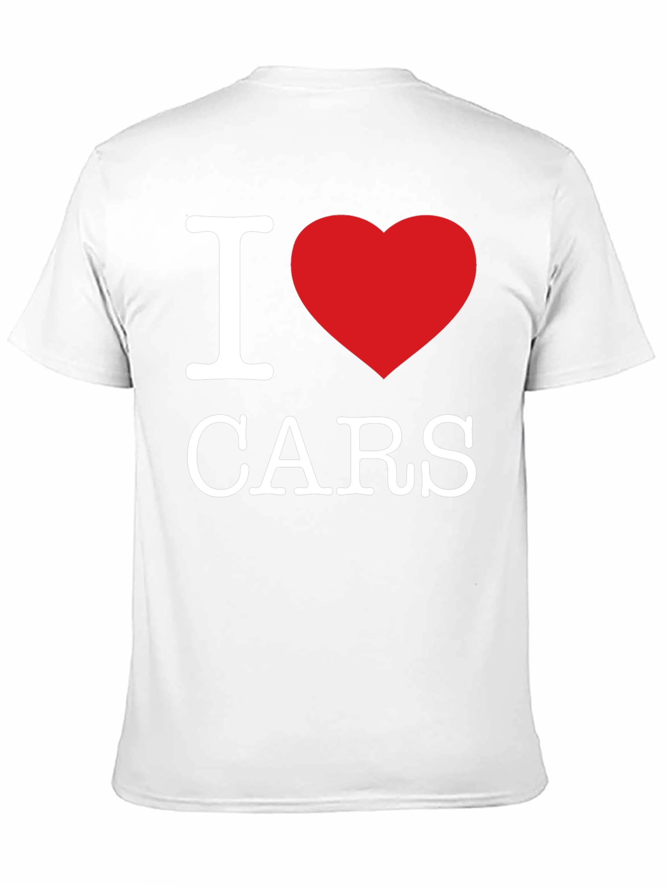 Black I Heart Cars T-Shirt - Black Cotton Blend view 11