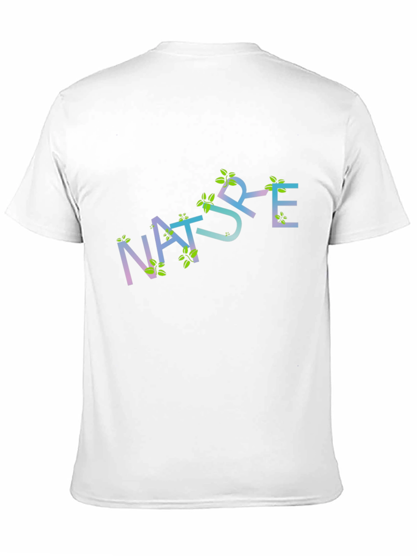 Black Nature Graphic Black T-Shirt view 11