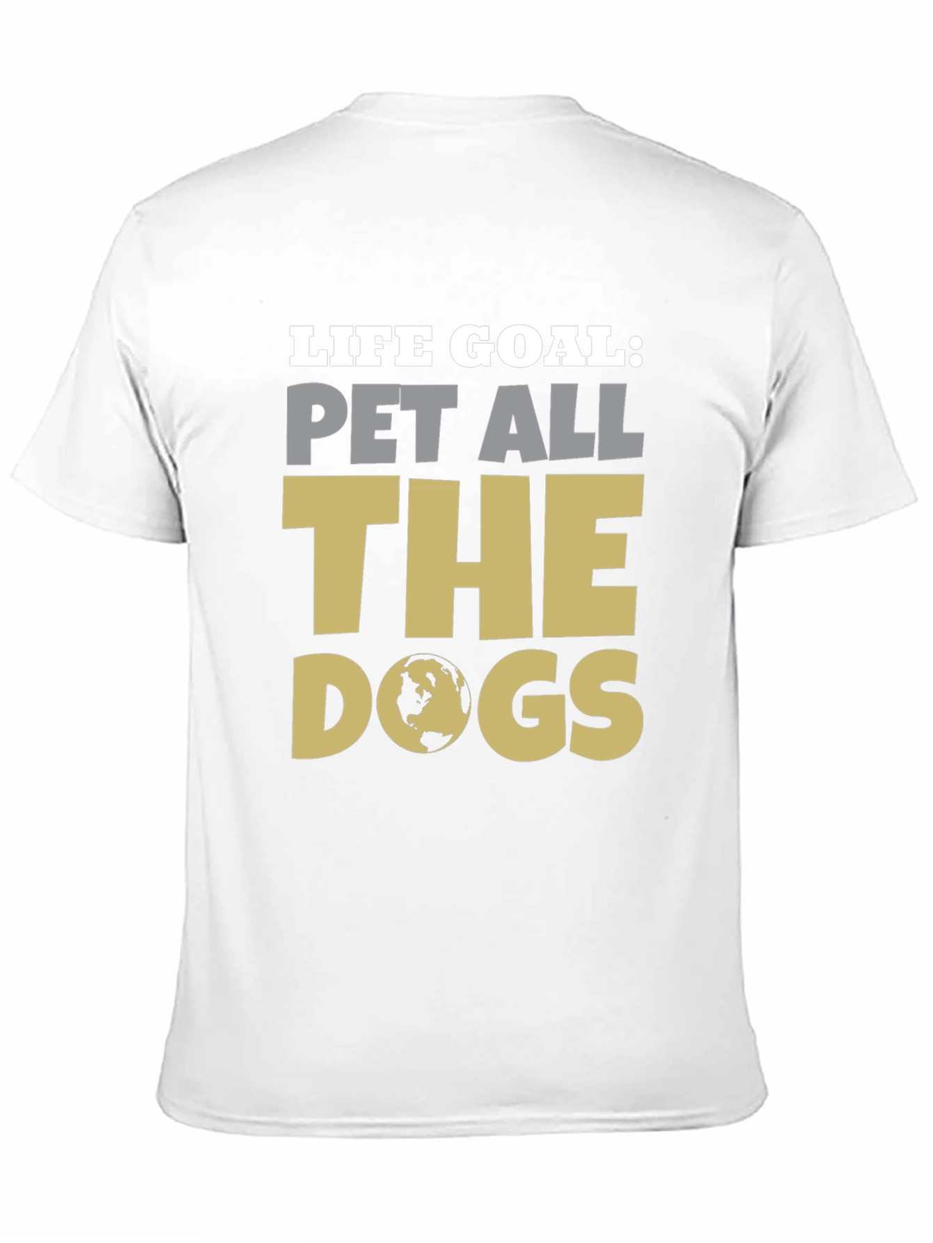 Black Life Goal Pet All the Dogs Graphic Tee view 11