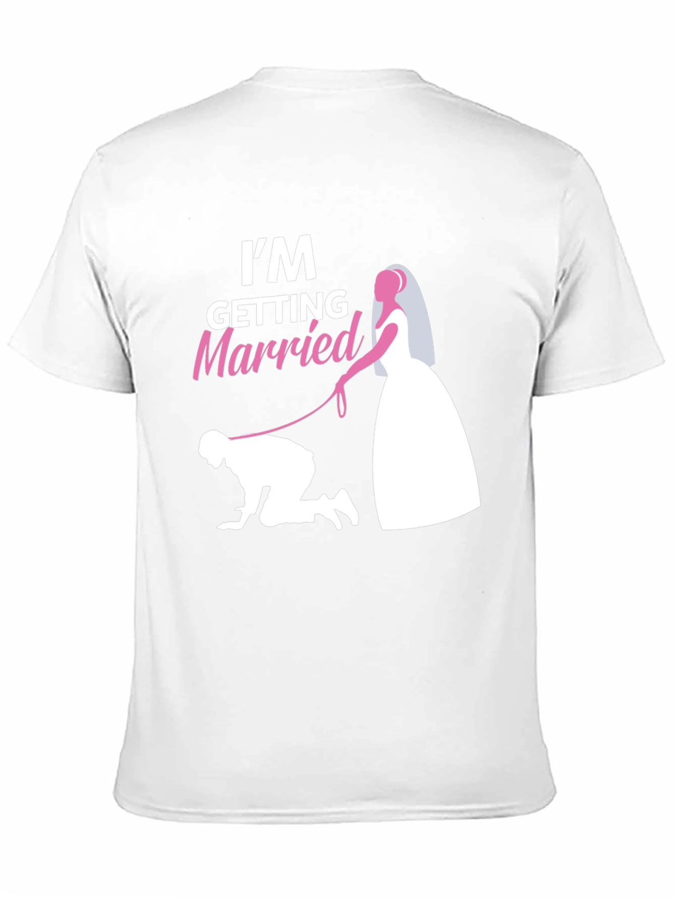 Black Humorous "I'm Getting Married" Graphic T-Shirt view 11