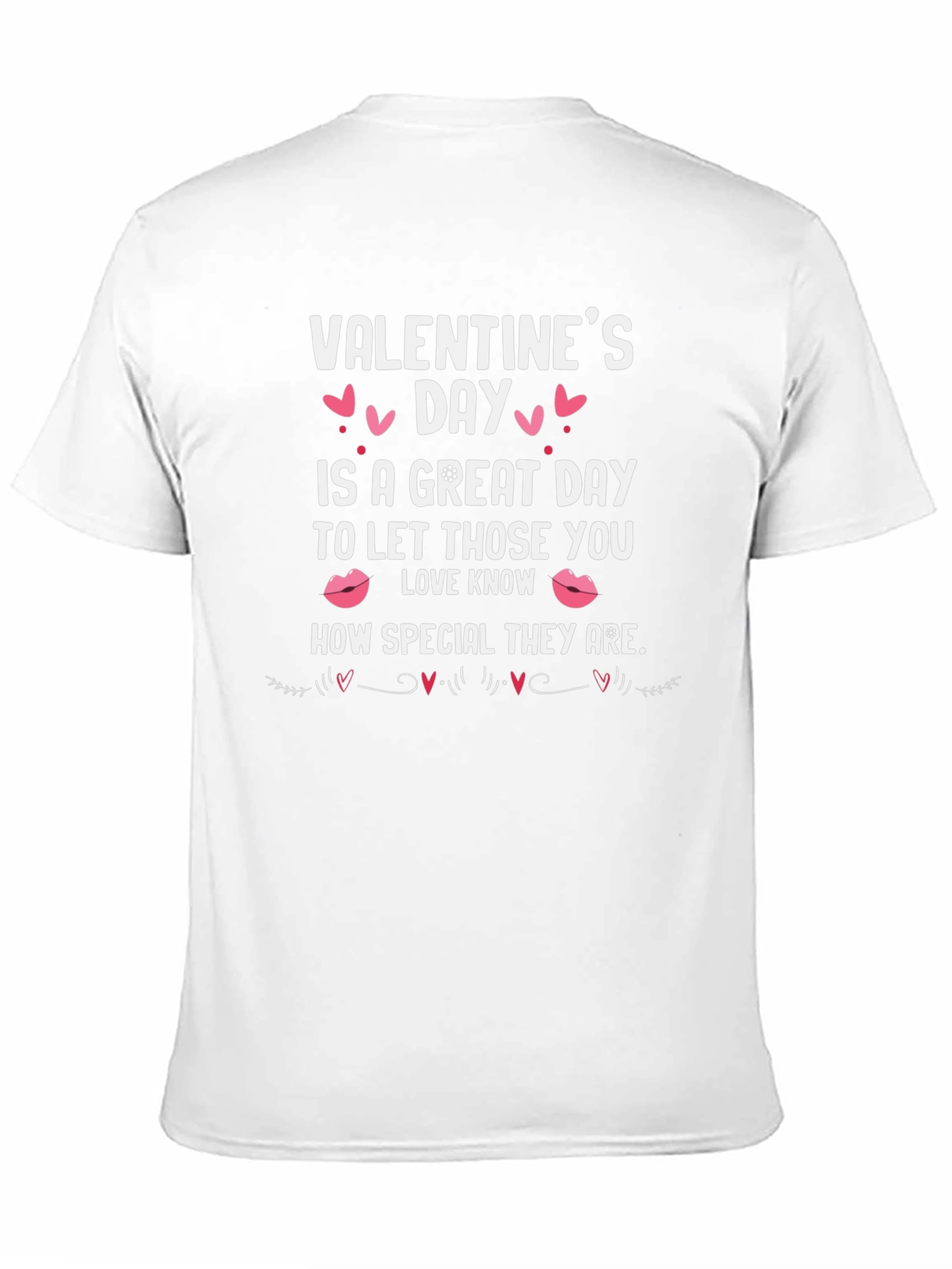 Black Valentine's Day Special Love T-Shirt view 11