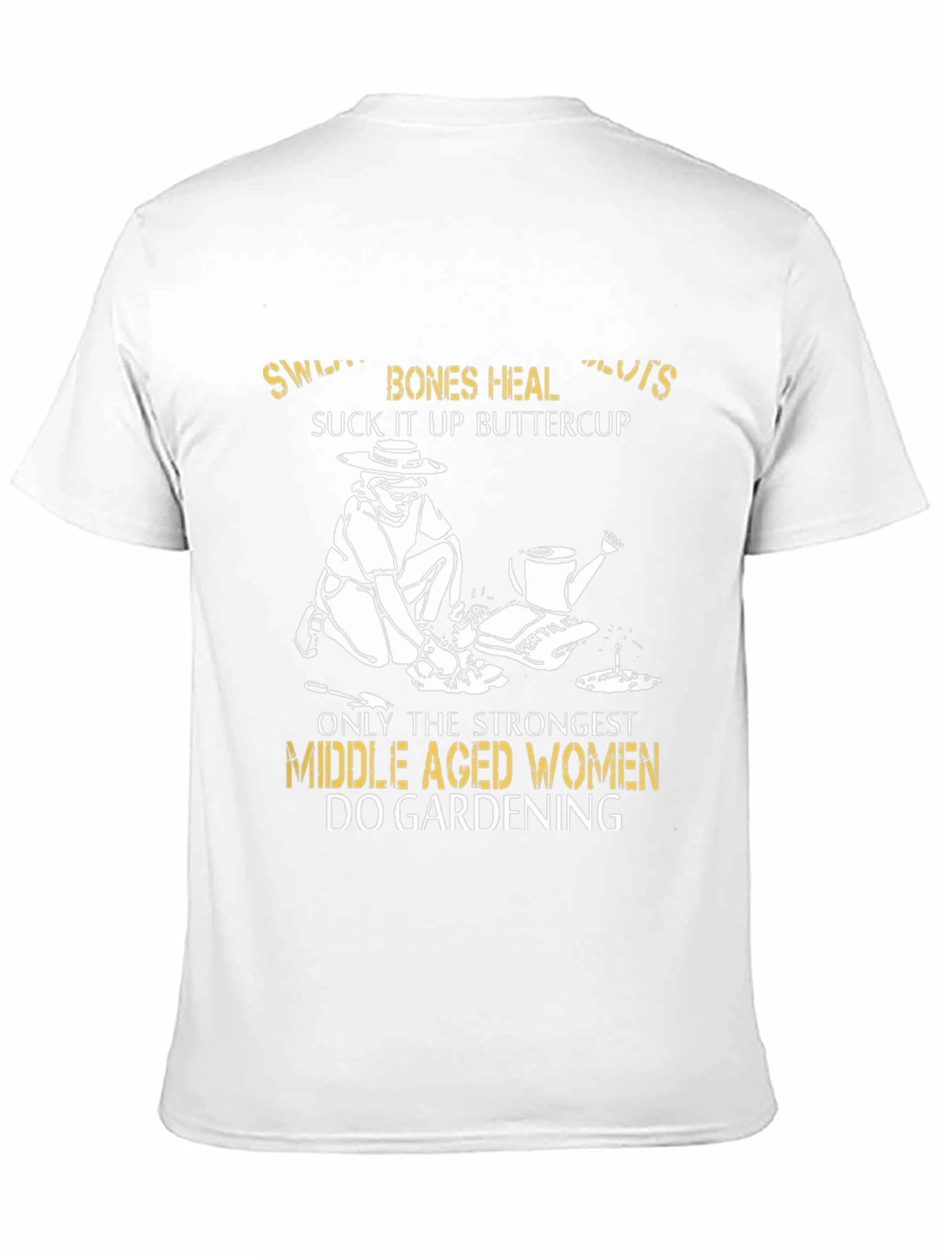 Gardening Women T-Shirt - Strong Middle Aged Design - 11