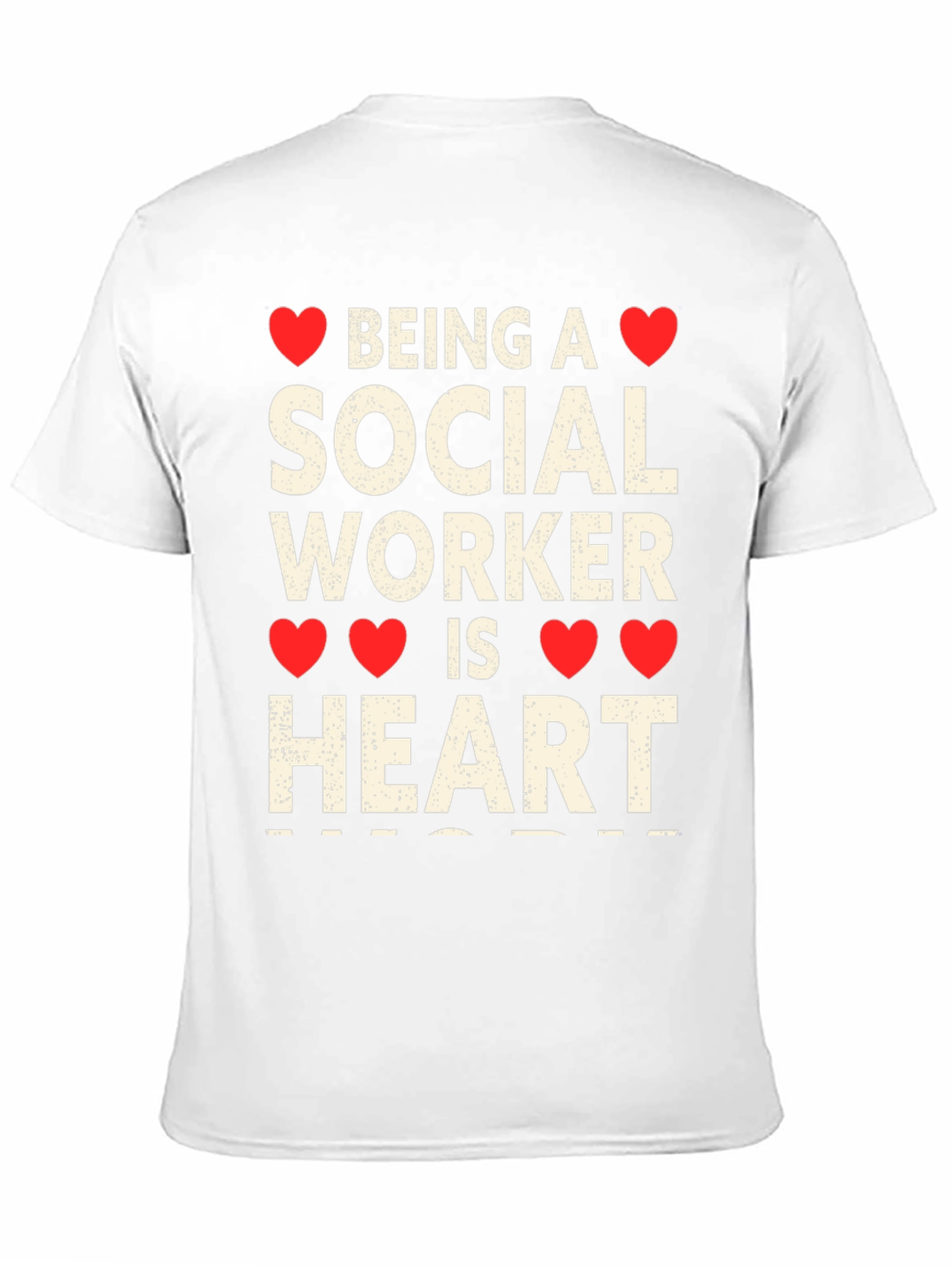 Social Worker Heart T-Shirt, Gift for Social Workers - 11