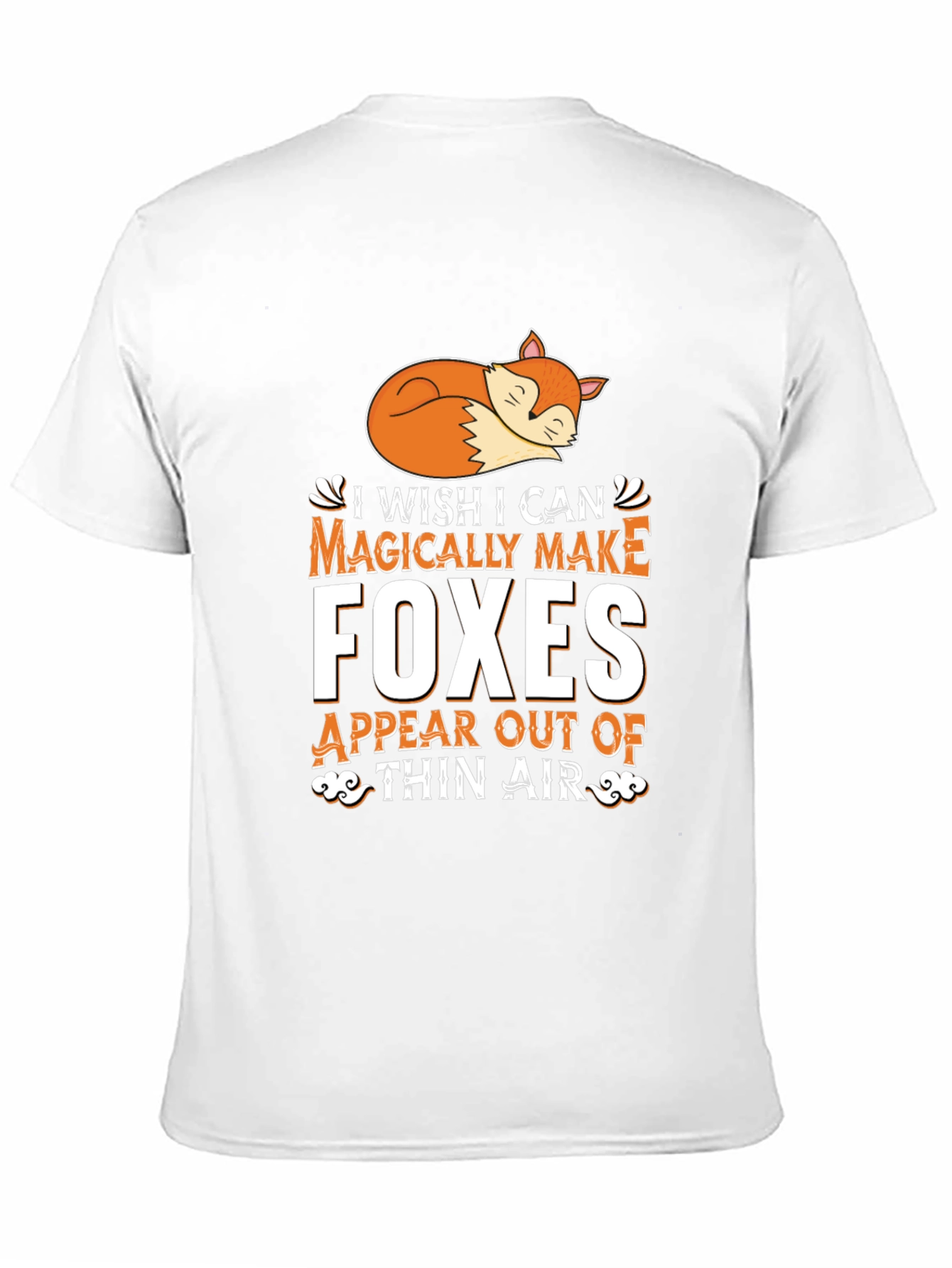 Black Magically Make Foxes Appear T-Shirt view 11