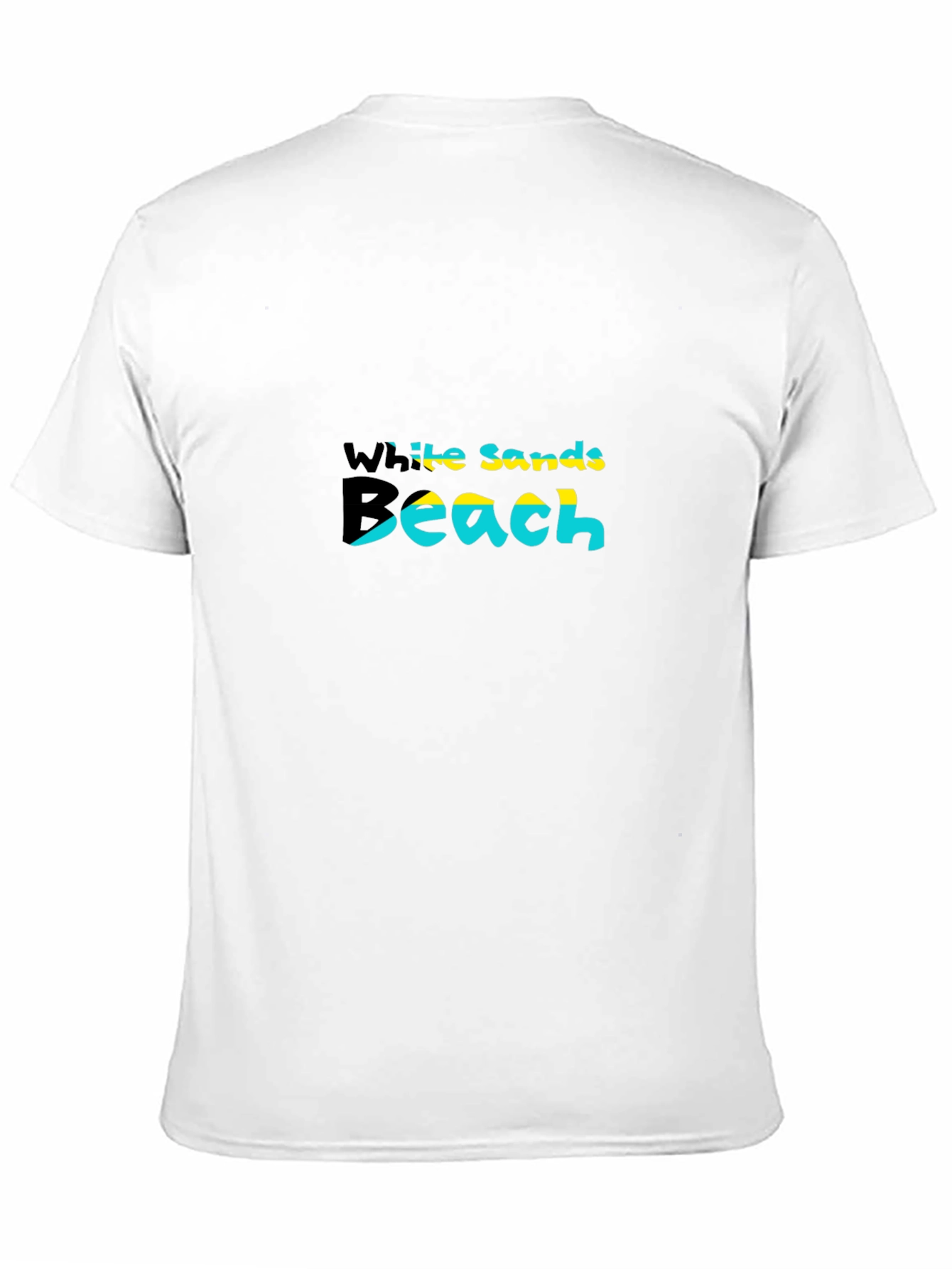 Black White Sands Beach T-Shirt - Summer Vacation Tee view 11