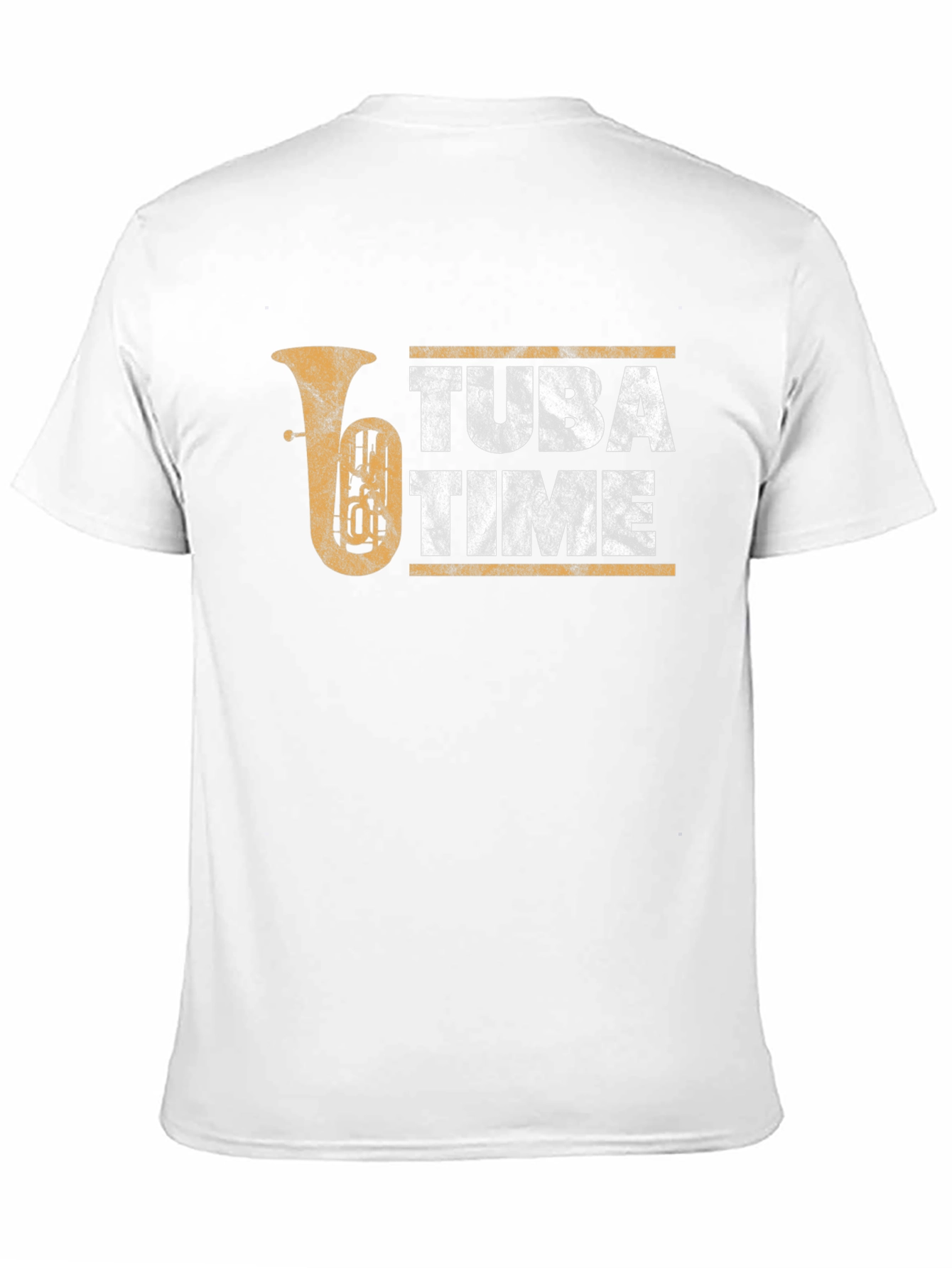Black Tuba Time Graphic T-Shirt - Music Lover Tee view 11