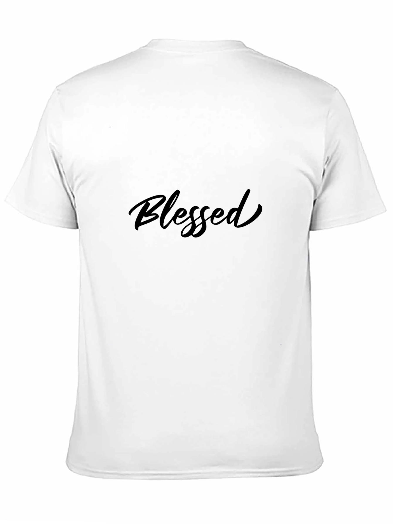 Black Blessed Graphic Tee - Black view 11