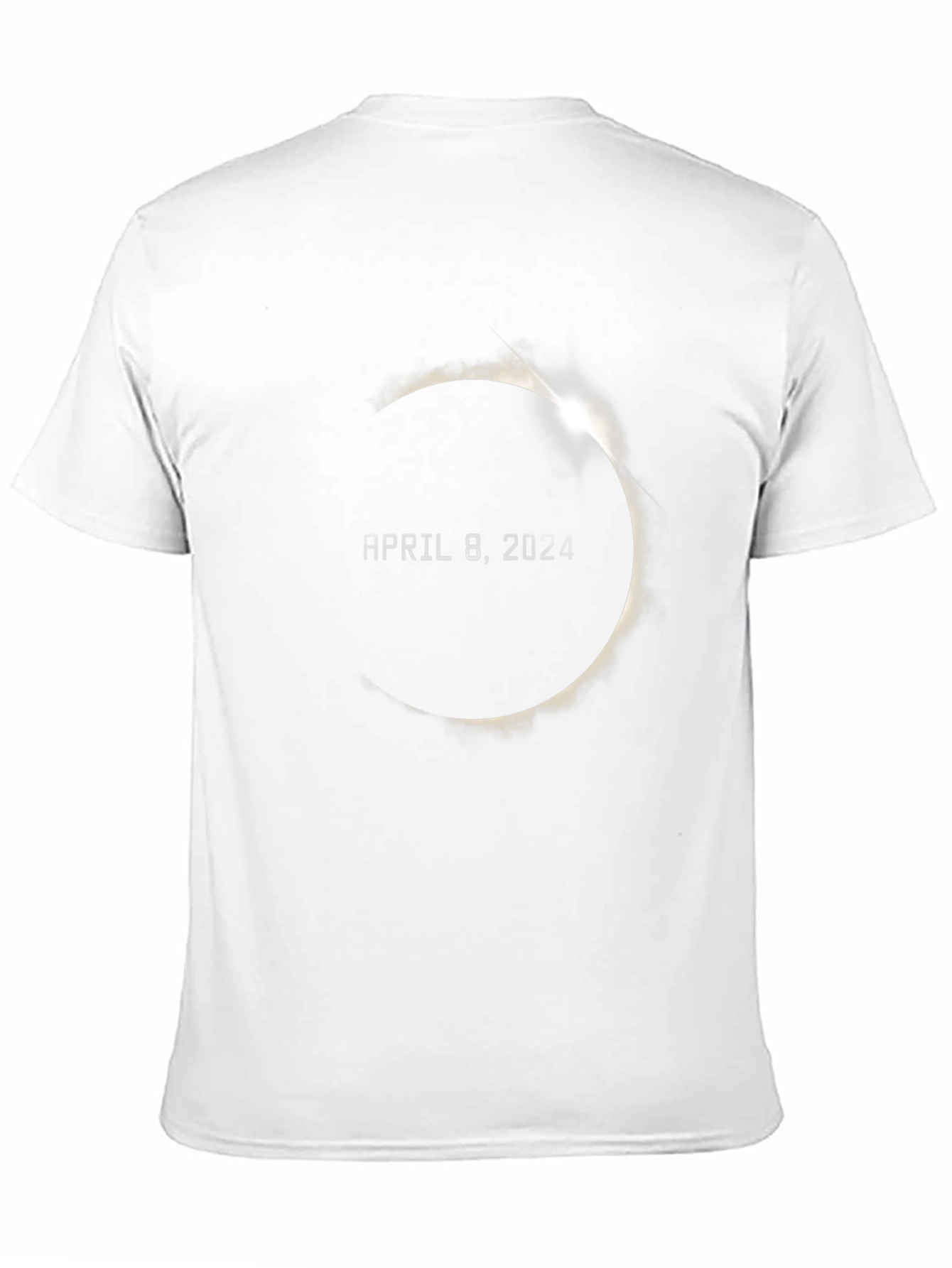 Black April 8, 2024 Total Solar Eclipse T-Shirt view 11